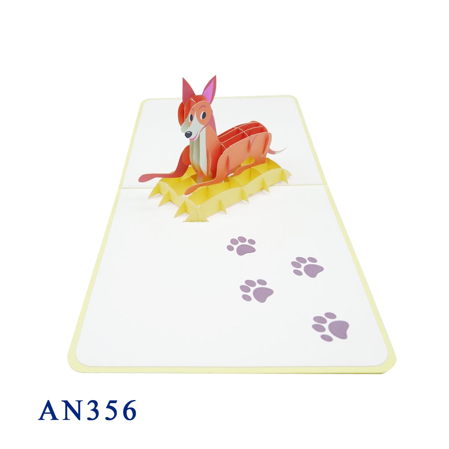 Dog Pop Up Card