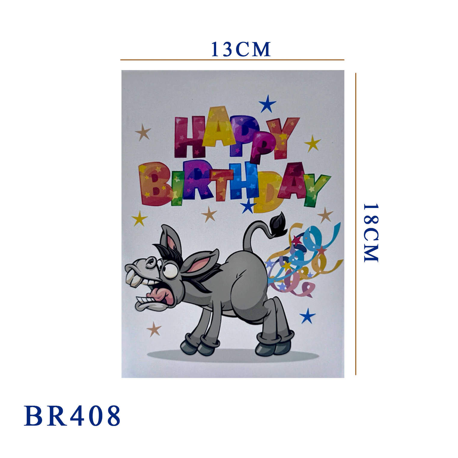 Donkey Birthday Pop-Up Card