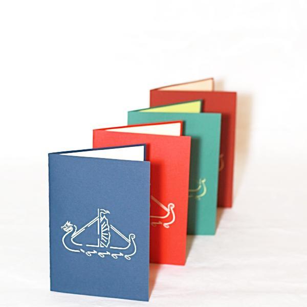 Dragon Ship Pop Up Card