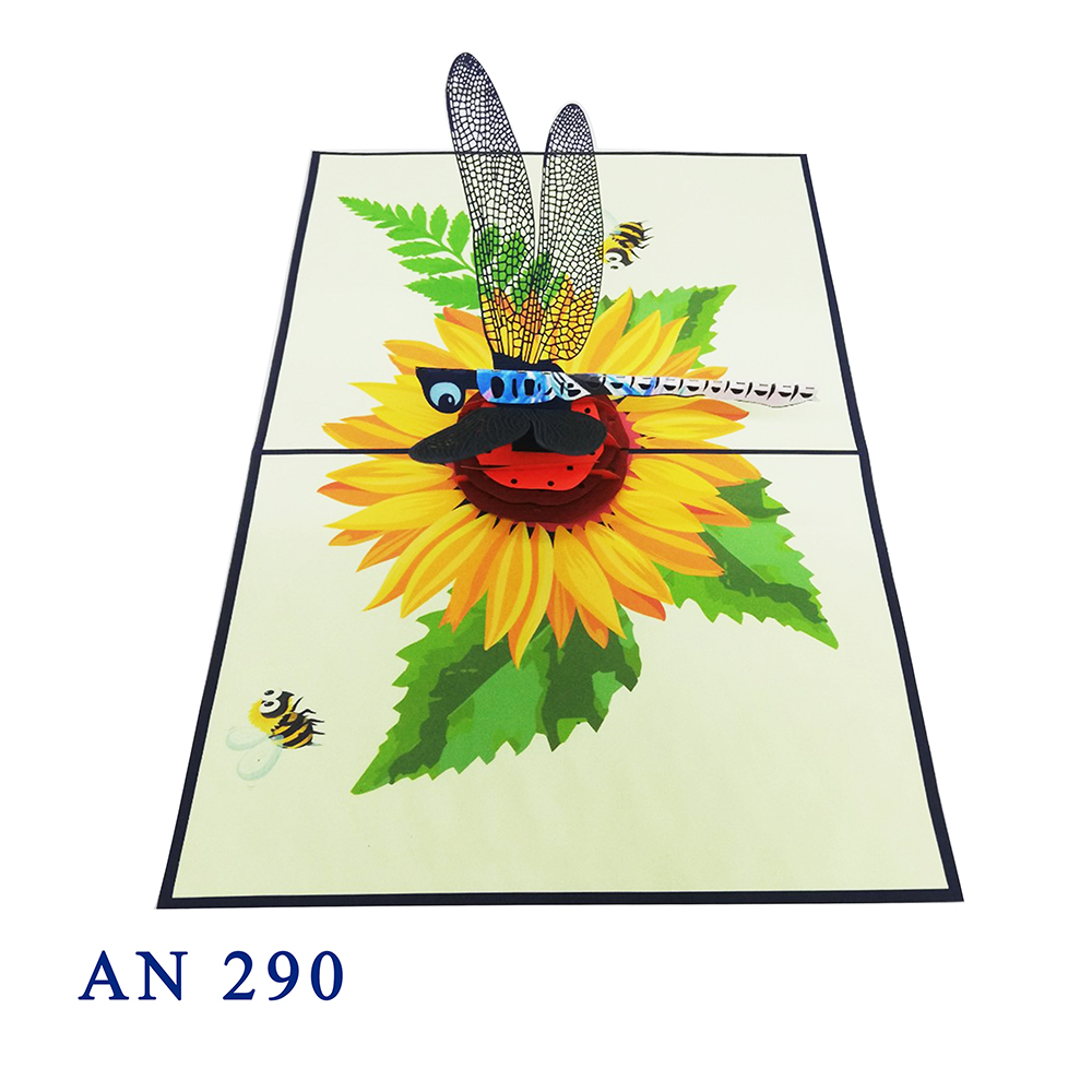 Dragonfly Pop Up Card