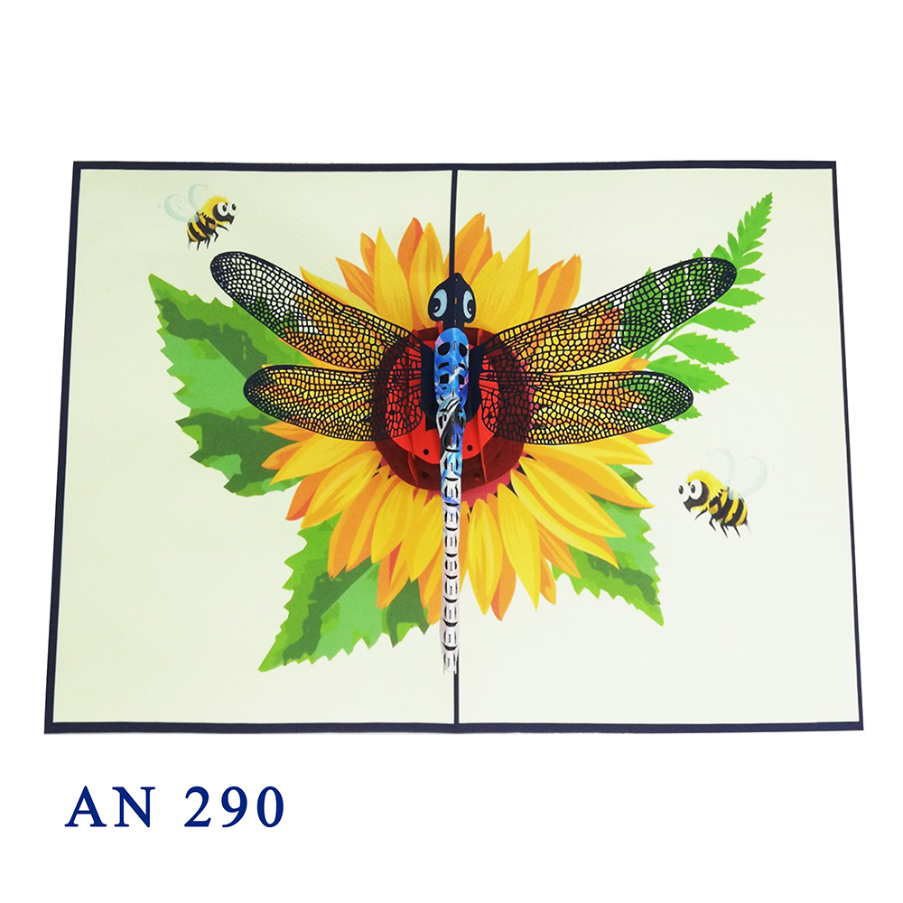 Dragonfly Pop Up Card