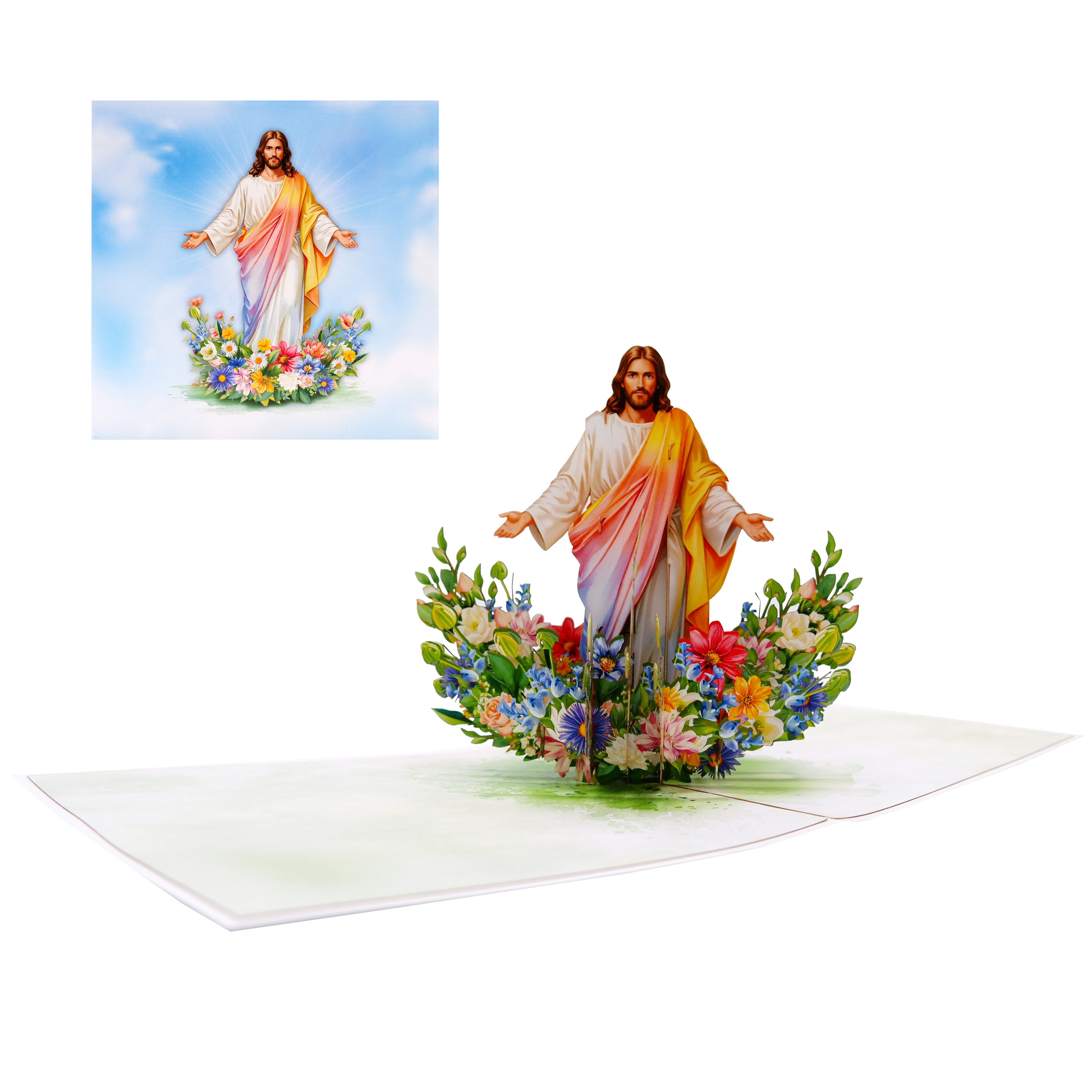 3D Jesus Pop-Up Card