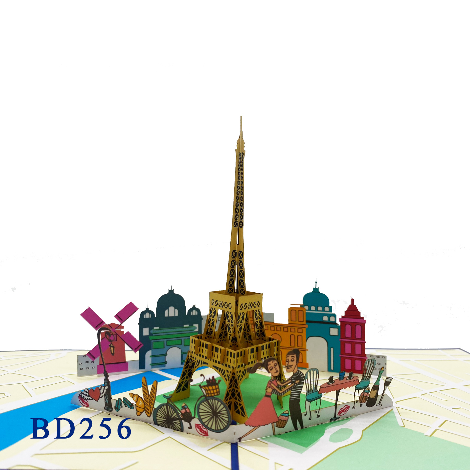 Eiffel Tower Pop Up Card