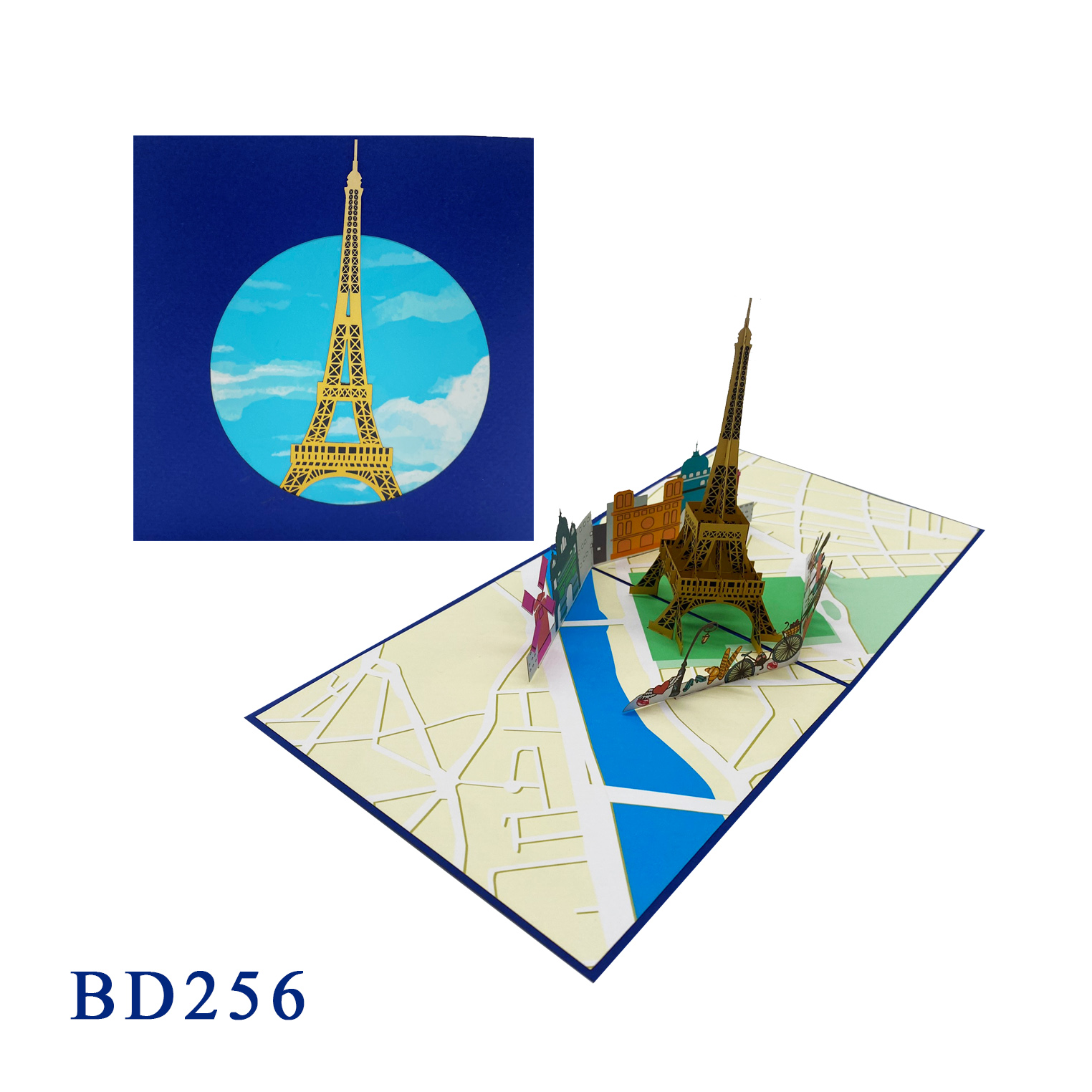 Eiffel Tower Pop Up Card