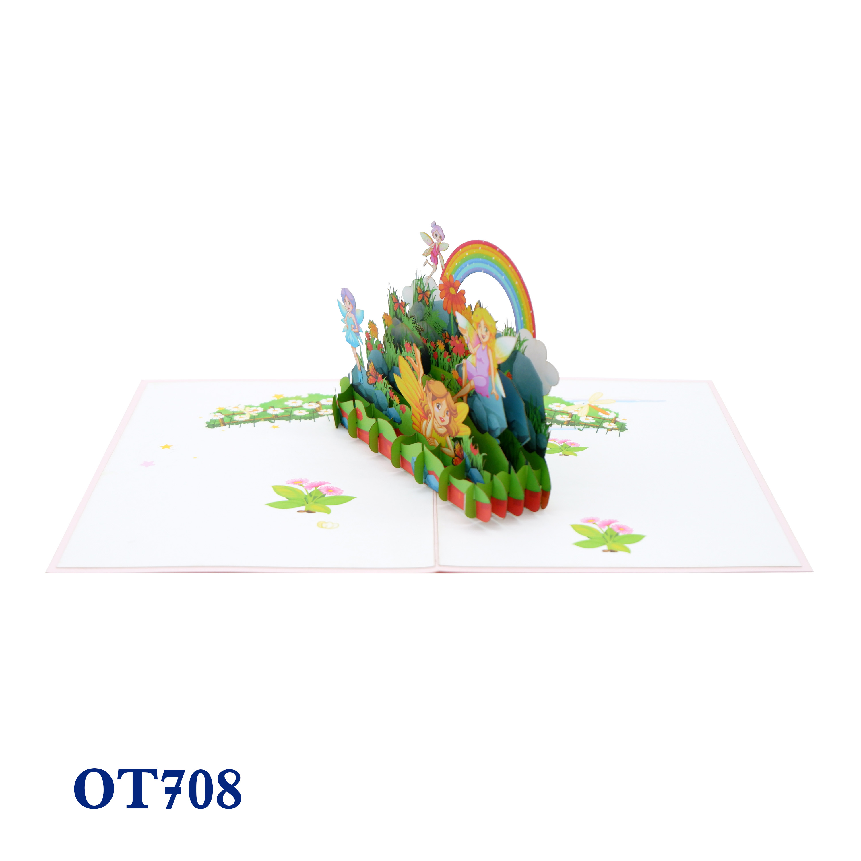 Fairy Garden Pop Up Card