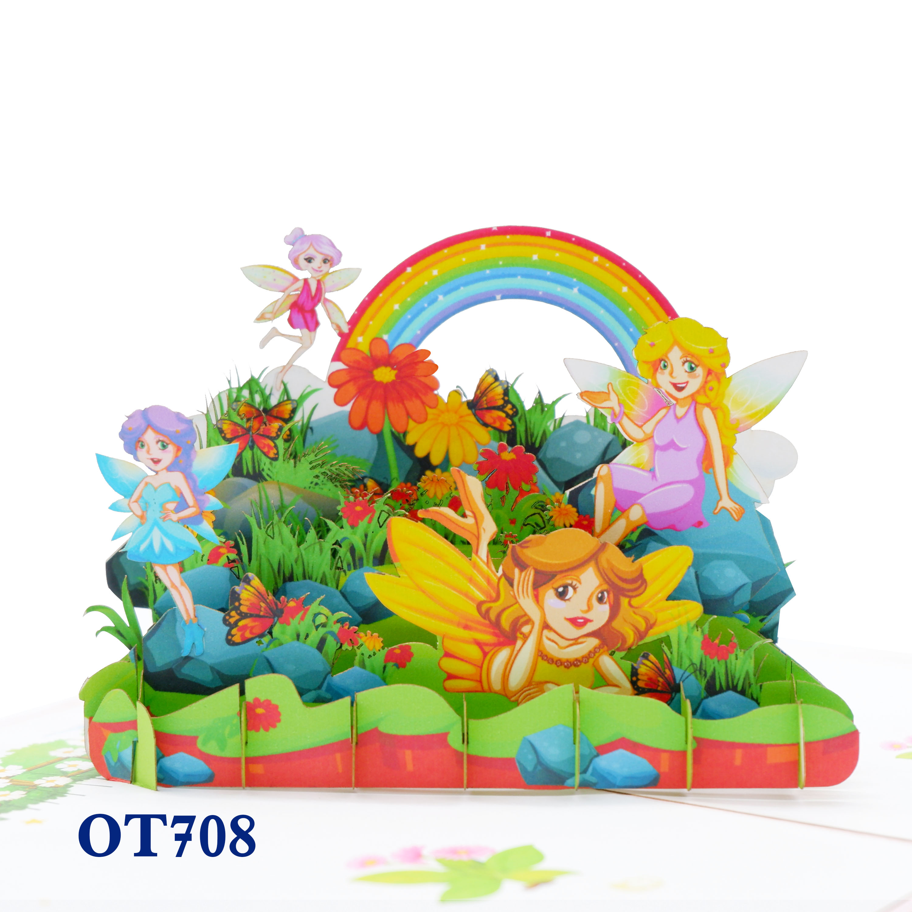 Fairy Garden Pop Up Card