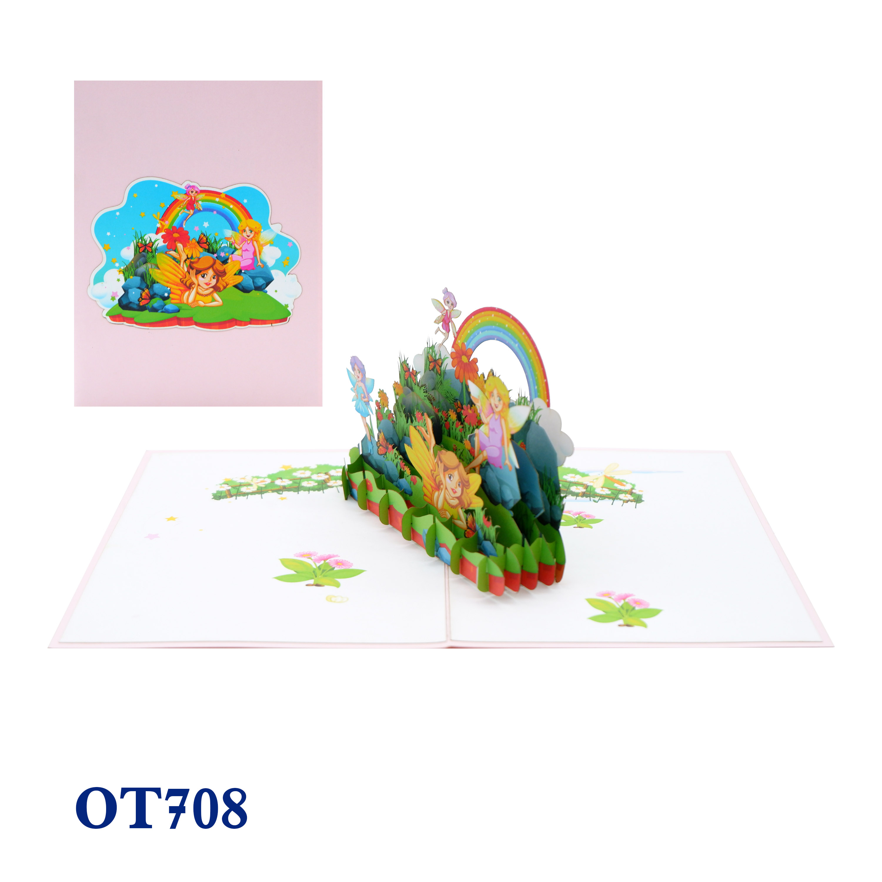Fairy Garden Pop Up Card
