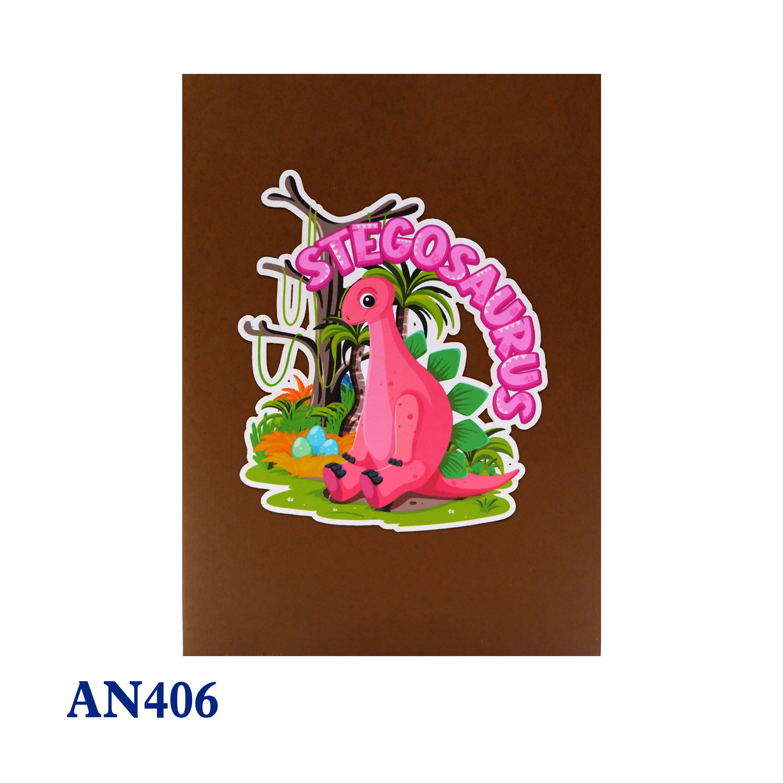 Family Dinosaur Pop Up Card