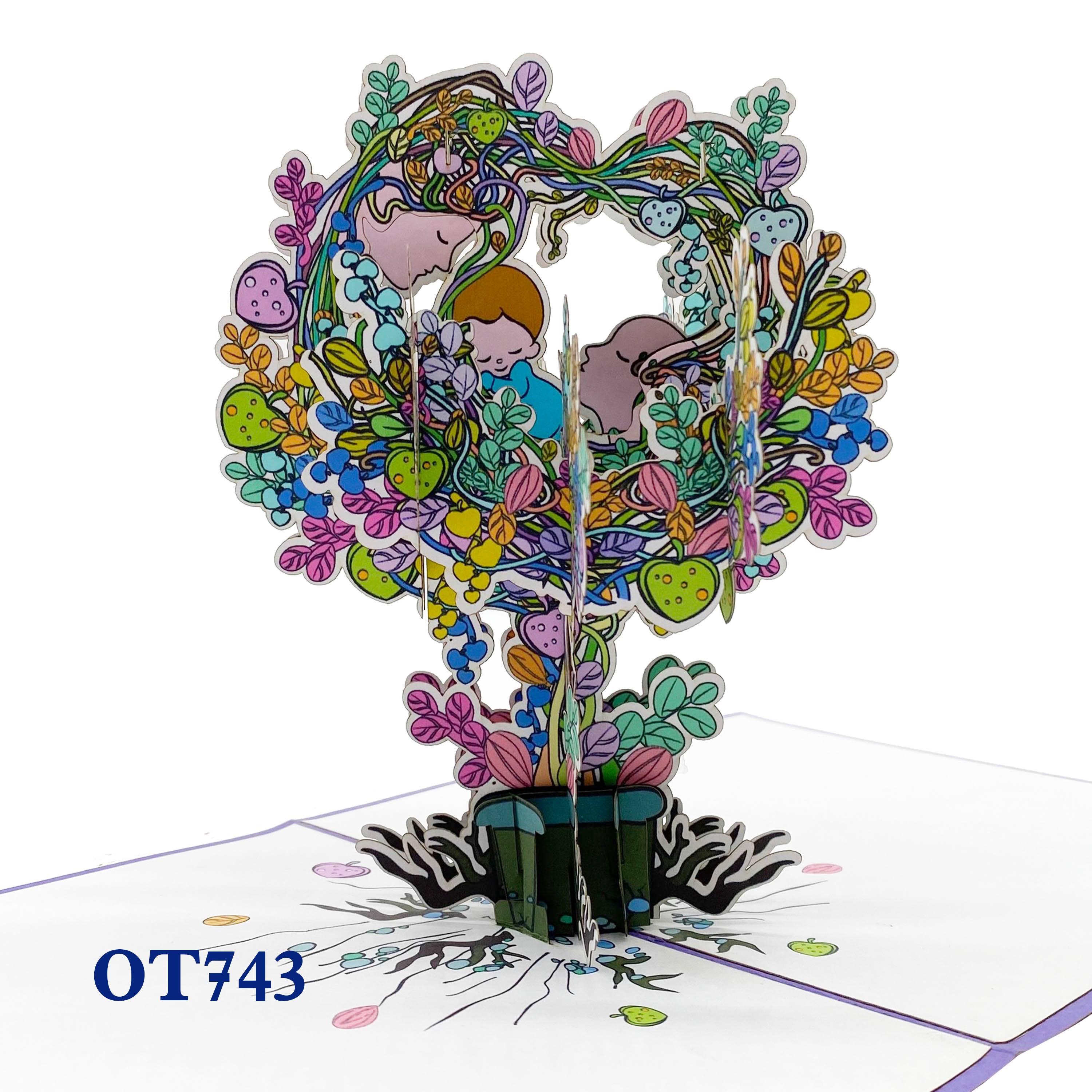 Happy Family Pop Up Card