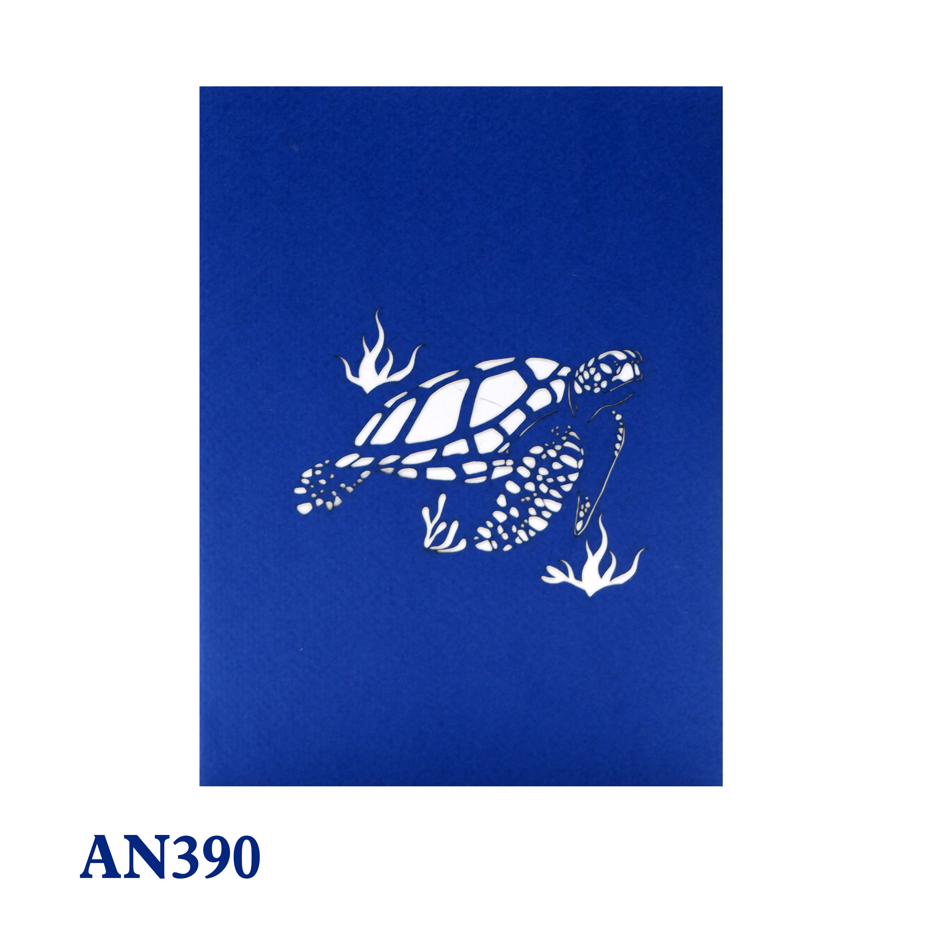 Family Sea Turtles Pop Up Card