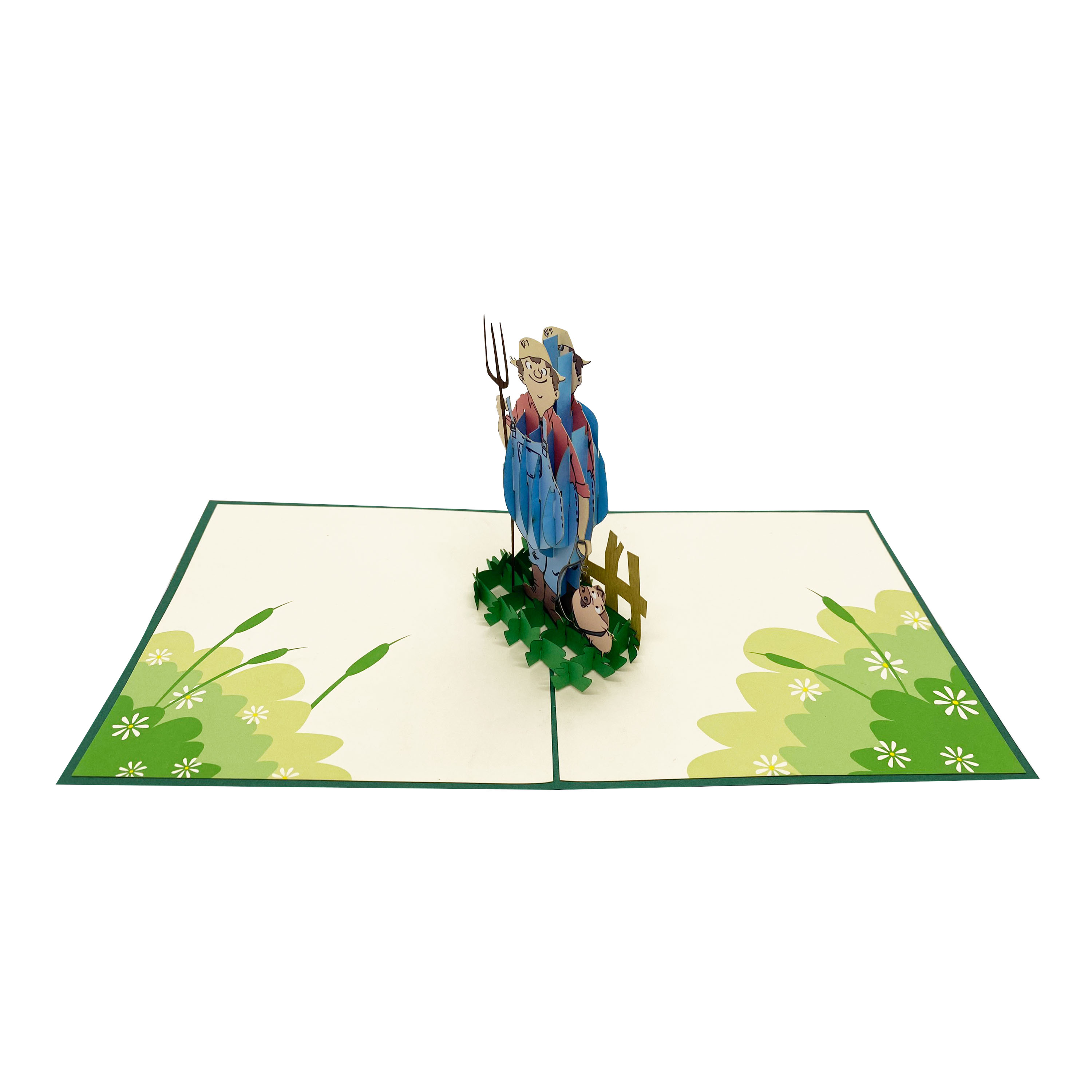 Farmer Pop Up Card