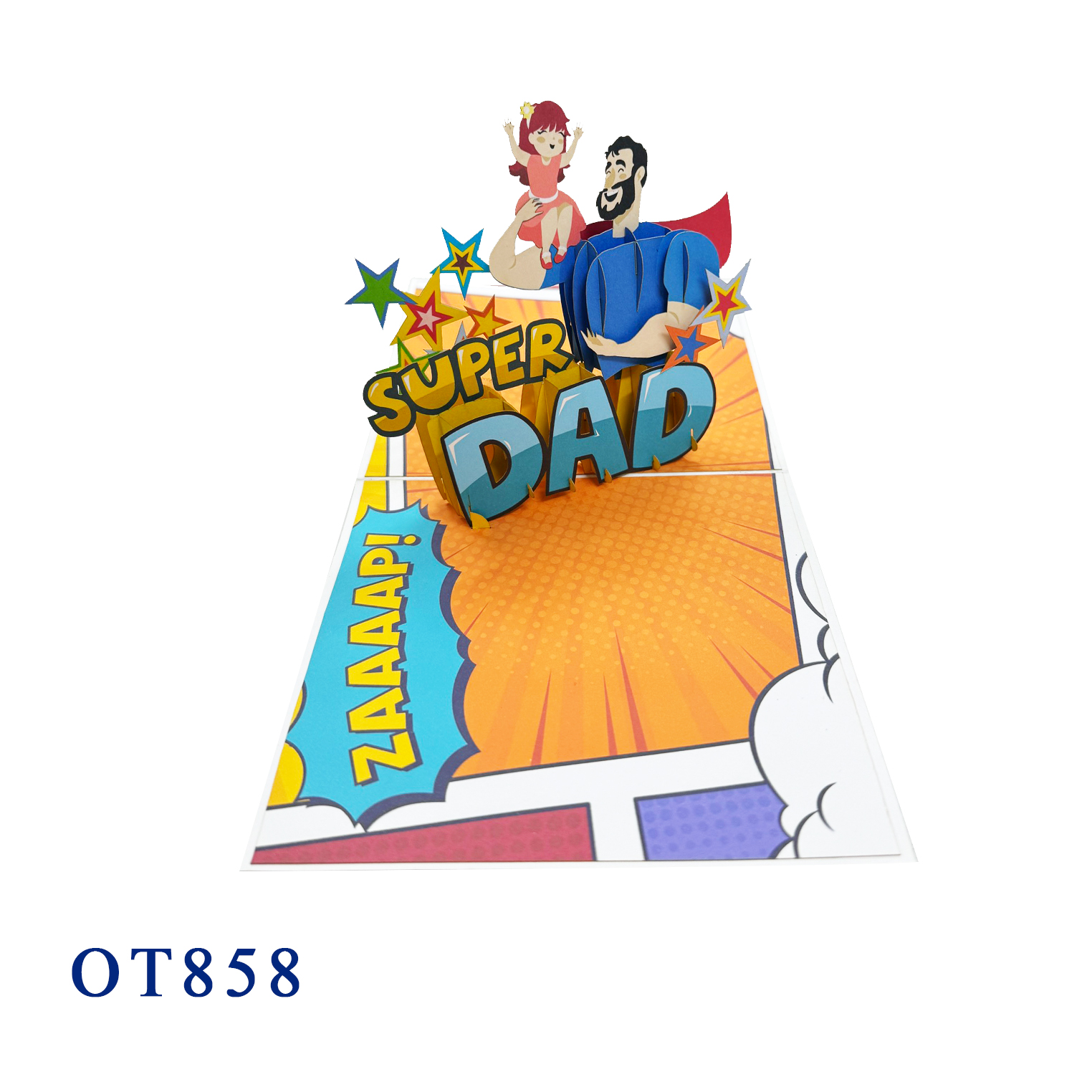 Super Dad Pop Up Card