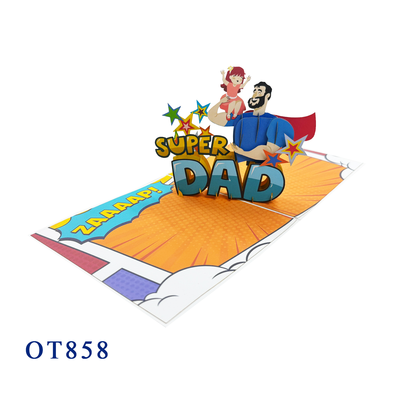Super Dad Pop Up Card