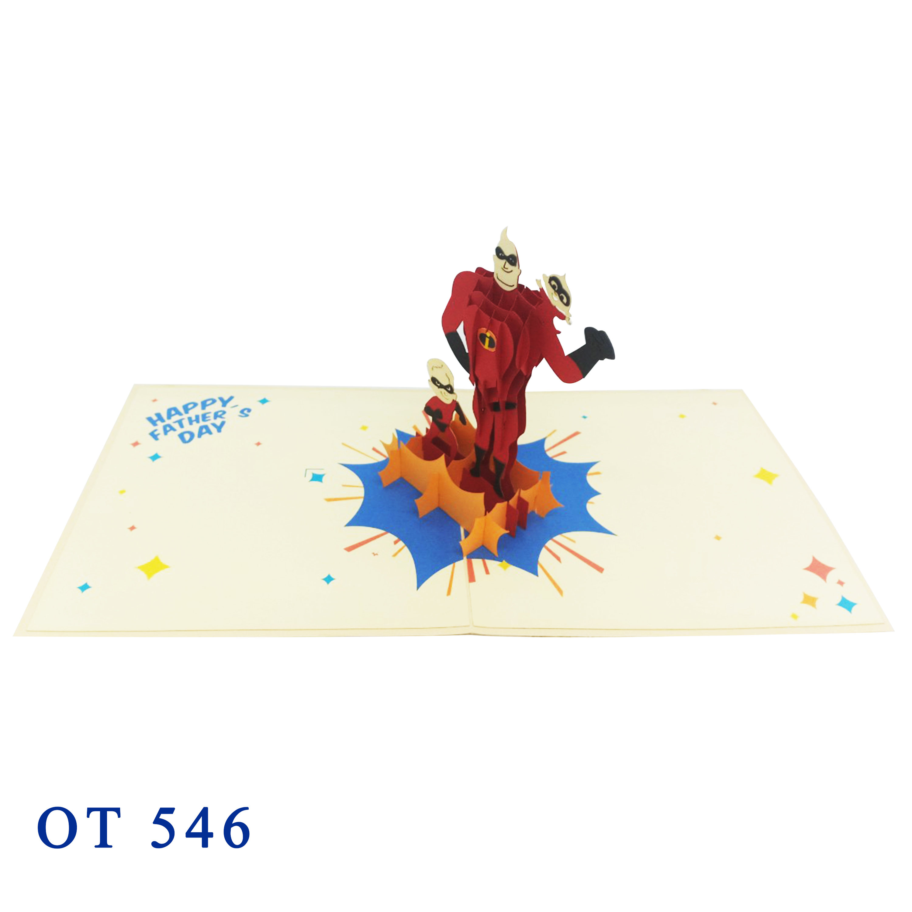 Incredible Dad Pop Up Card