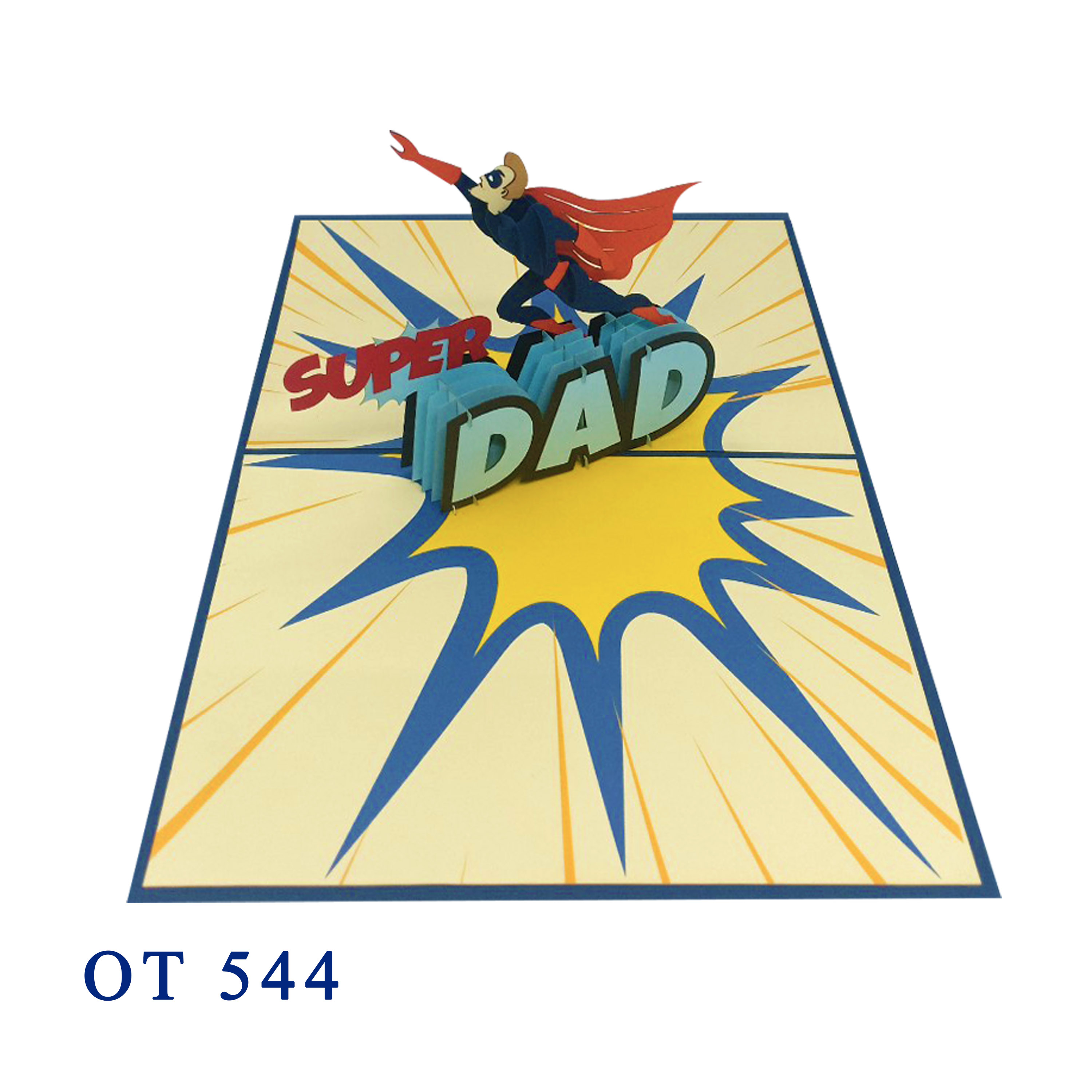 Super Dad Pop Up Card