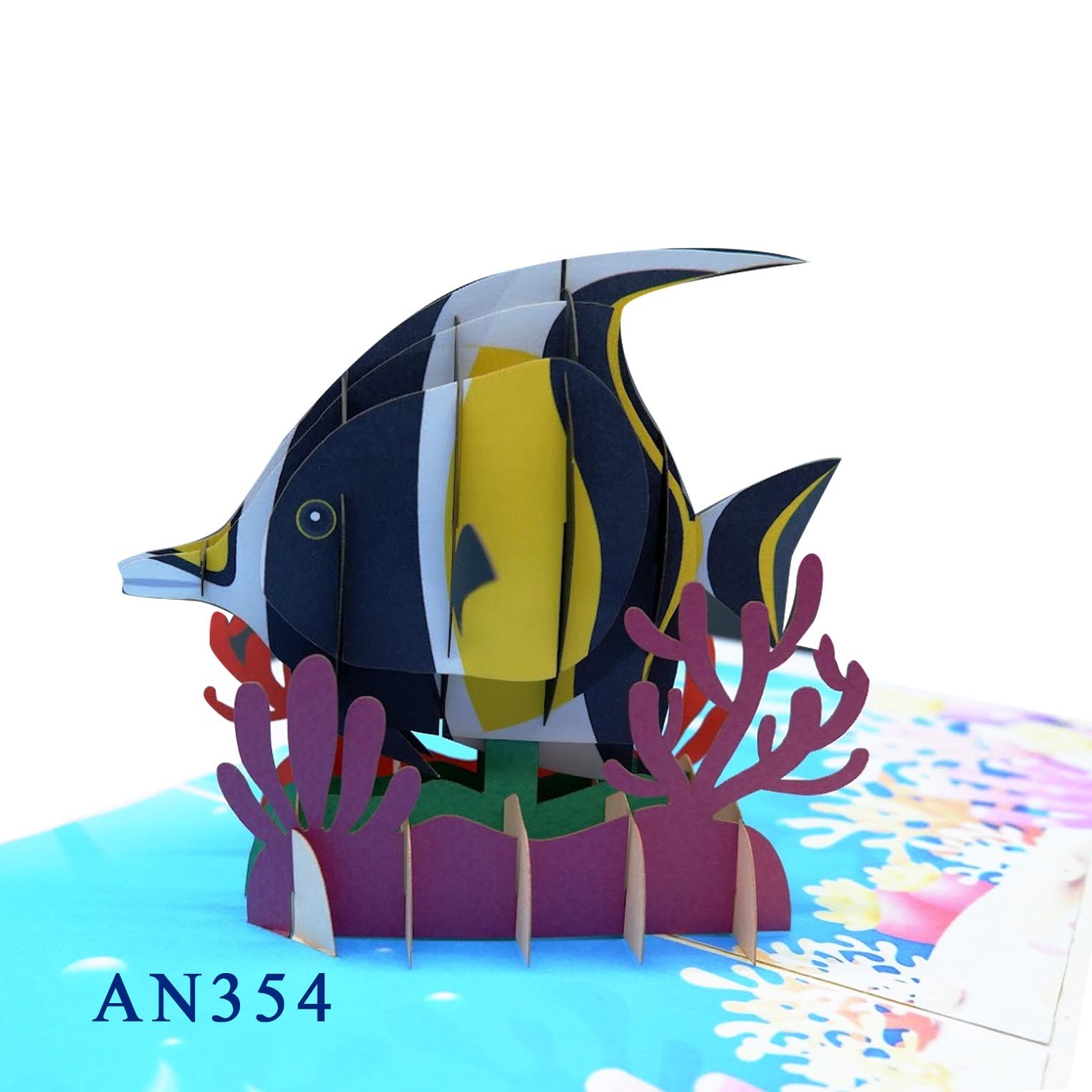Fish Pop Up Card