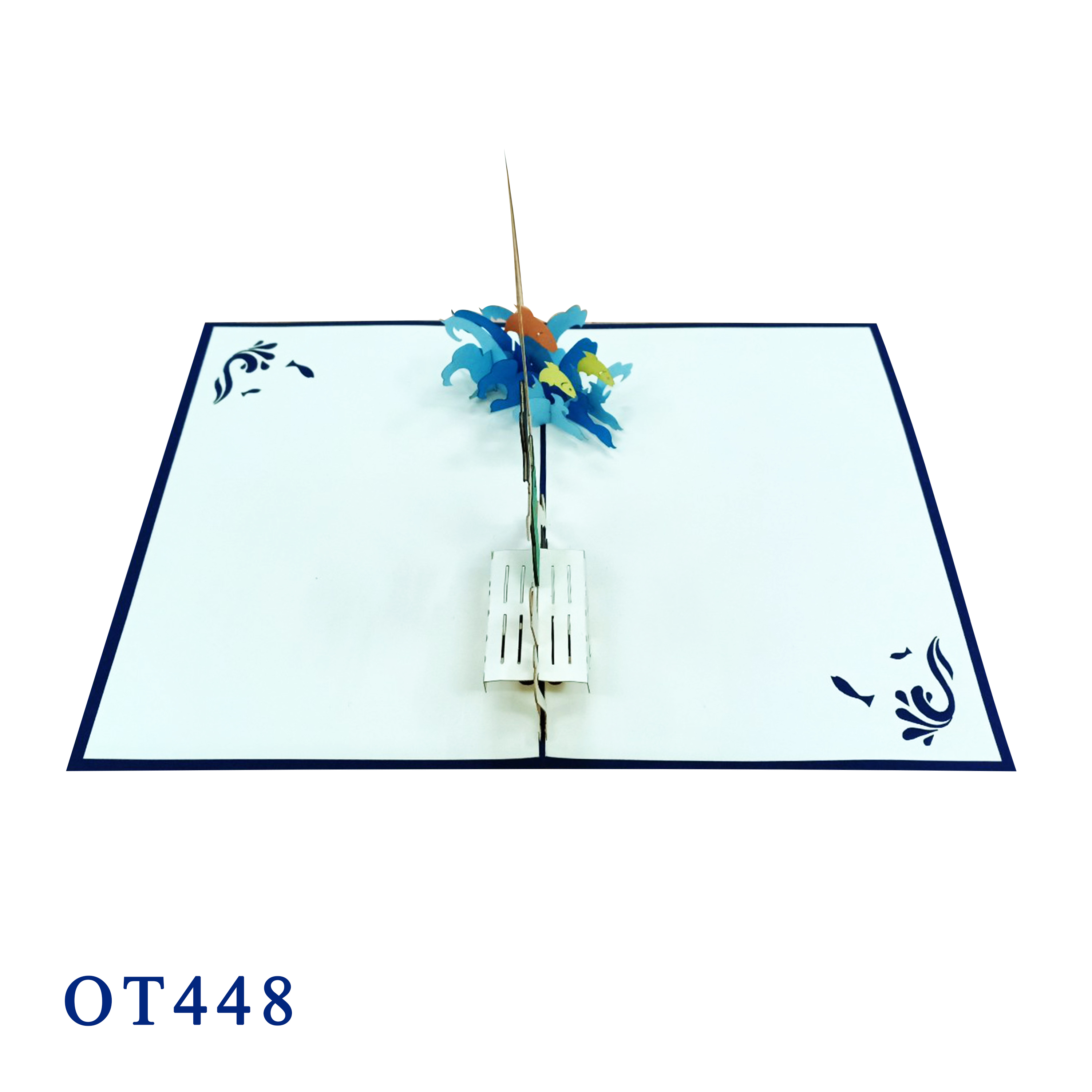 Fisherman Pop Up Card