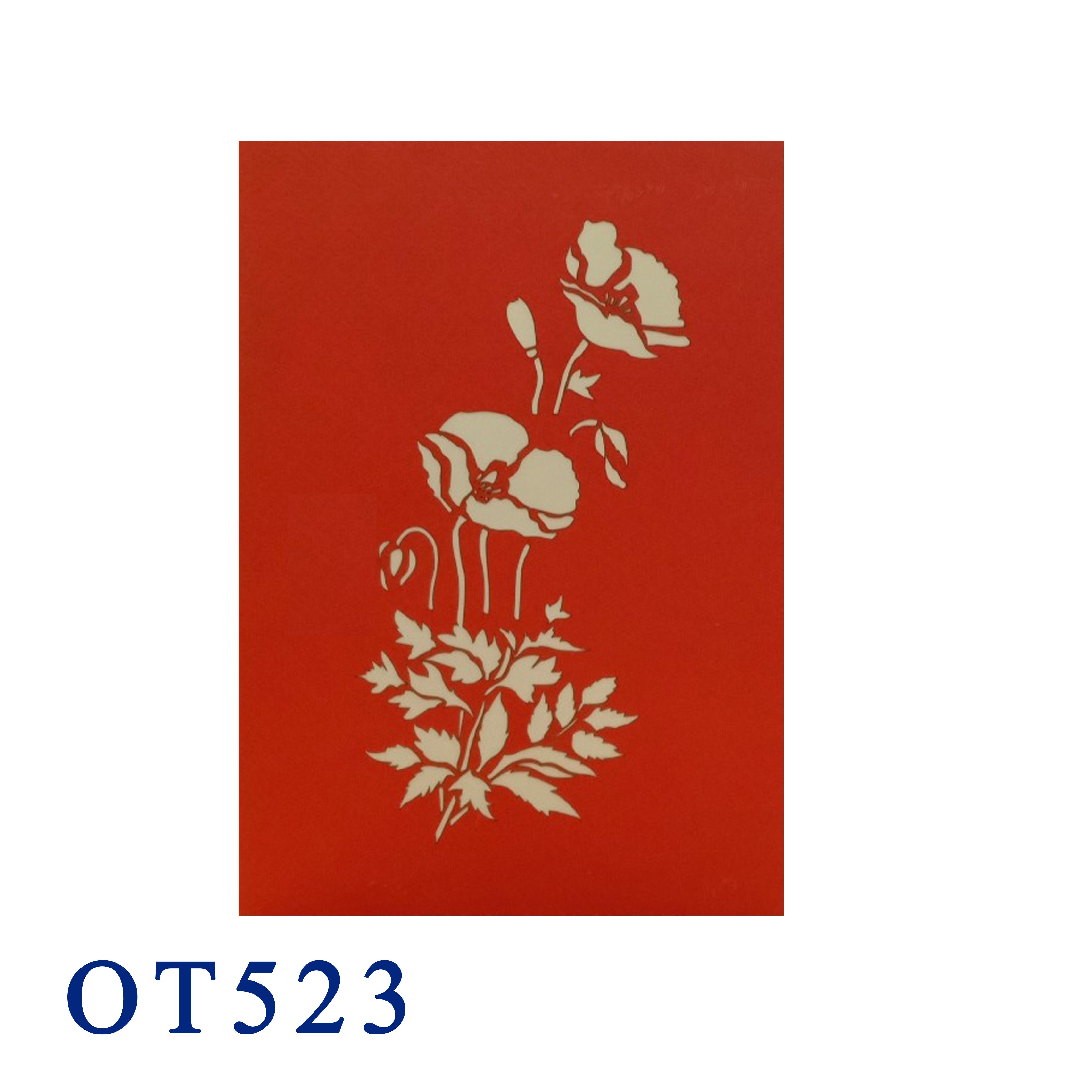 Poppy Pop Up 3D Card