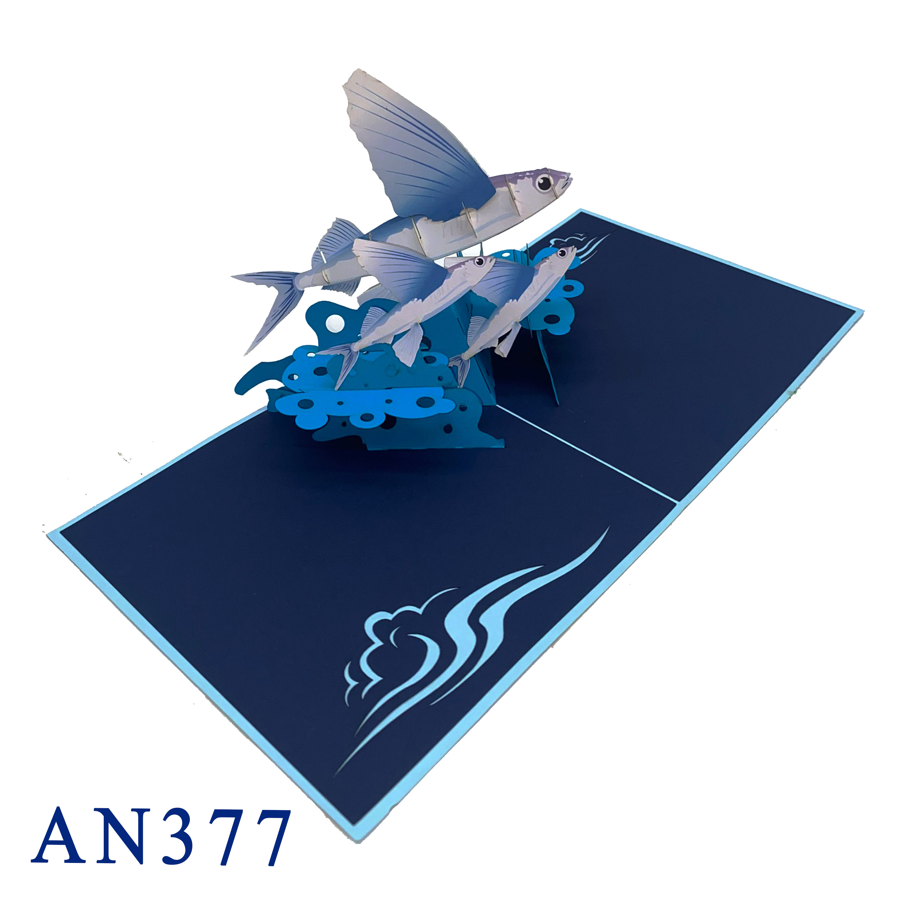 Flying Fish Pop Up Card