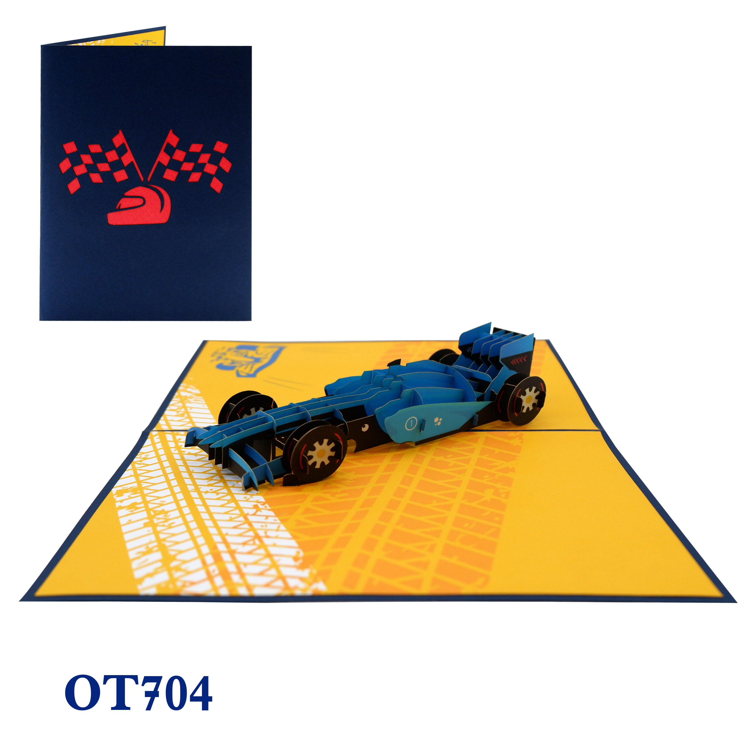 Formula 1 Pop Up Card