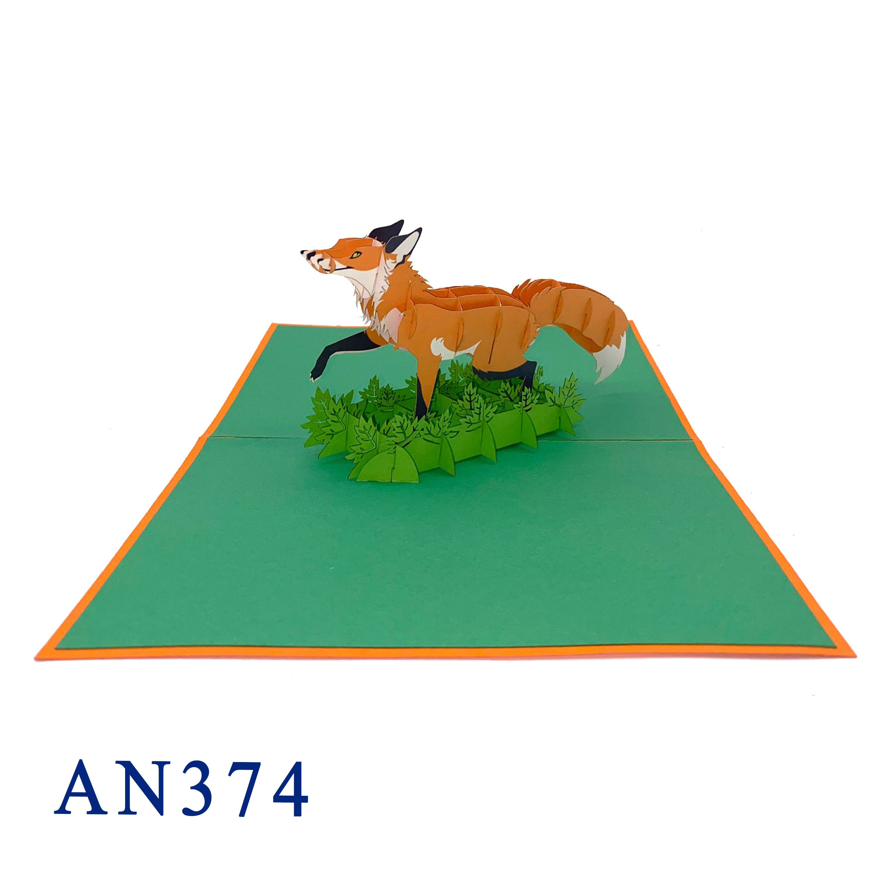 Fox Pop Up Card