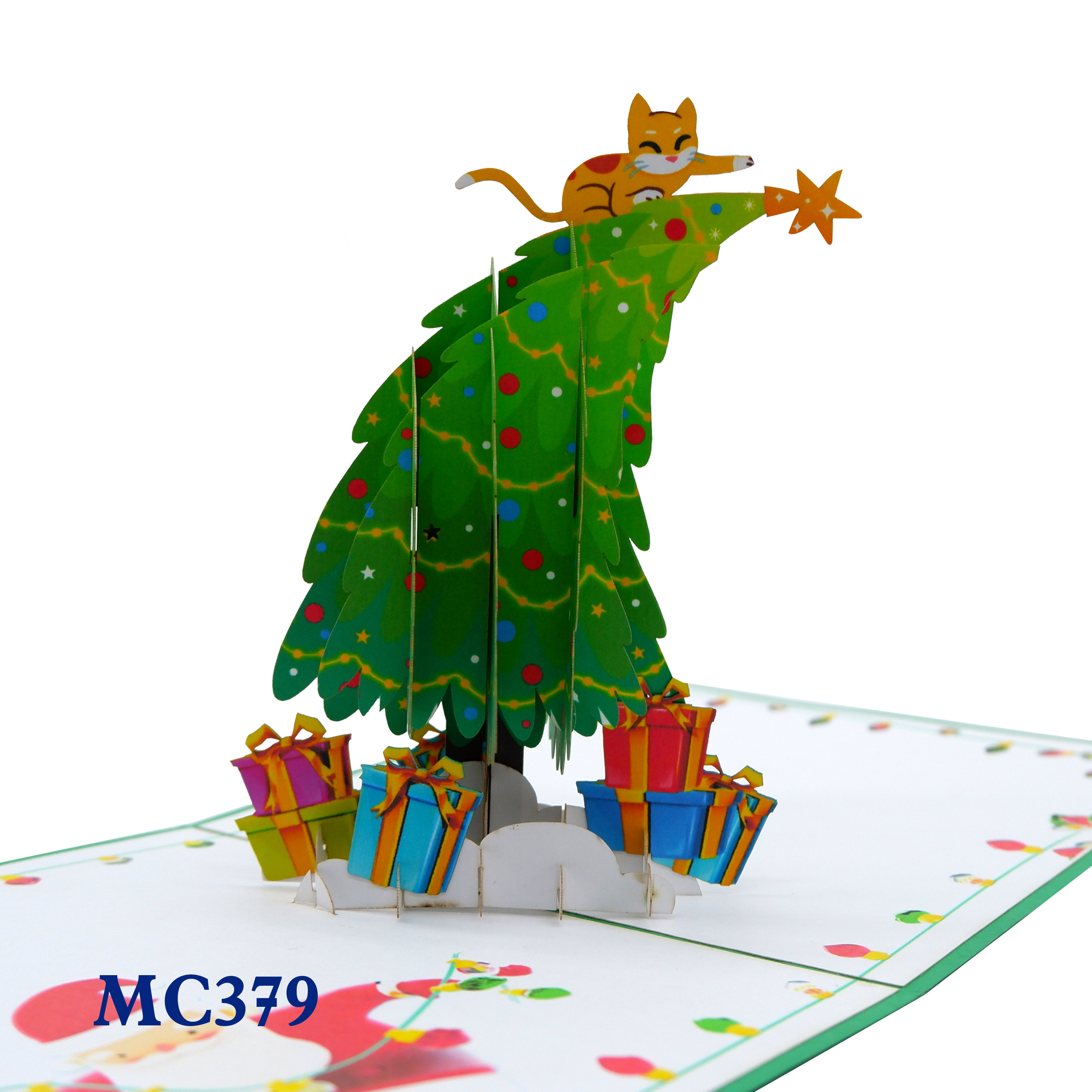 Funny Noel Tree Pop Up Card