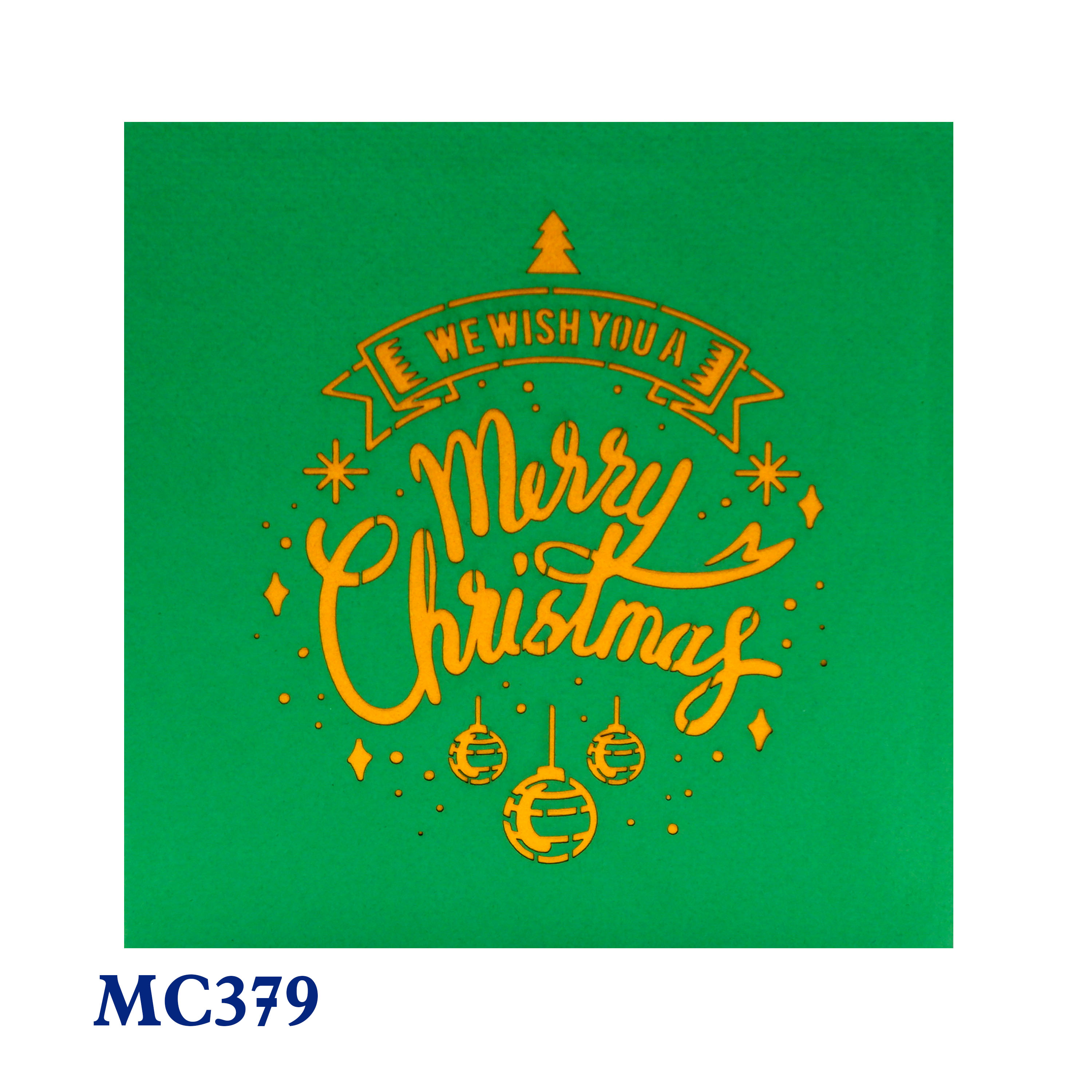 Funny Noel Tree Pop Up Card