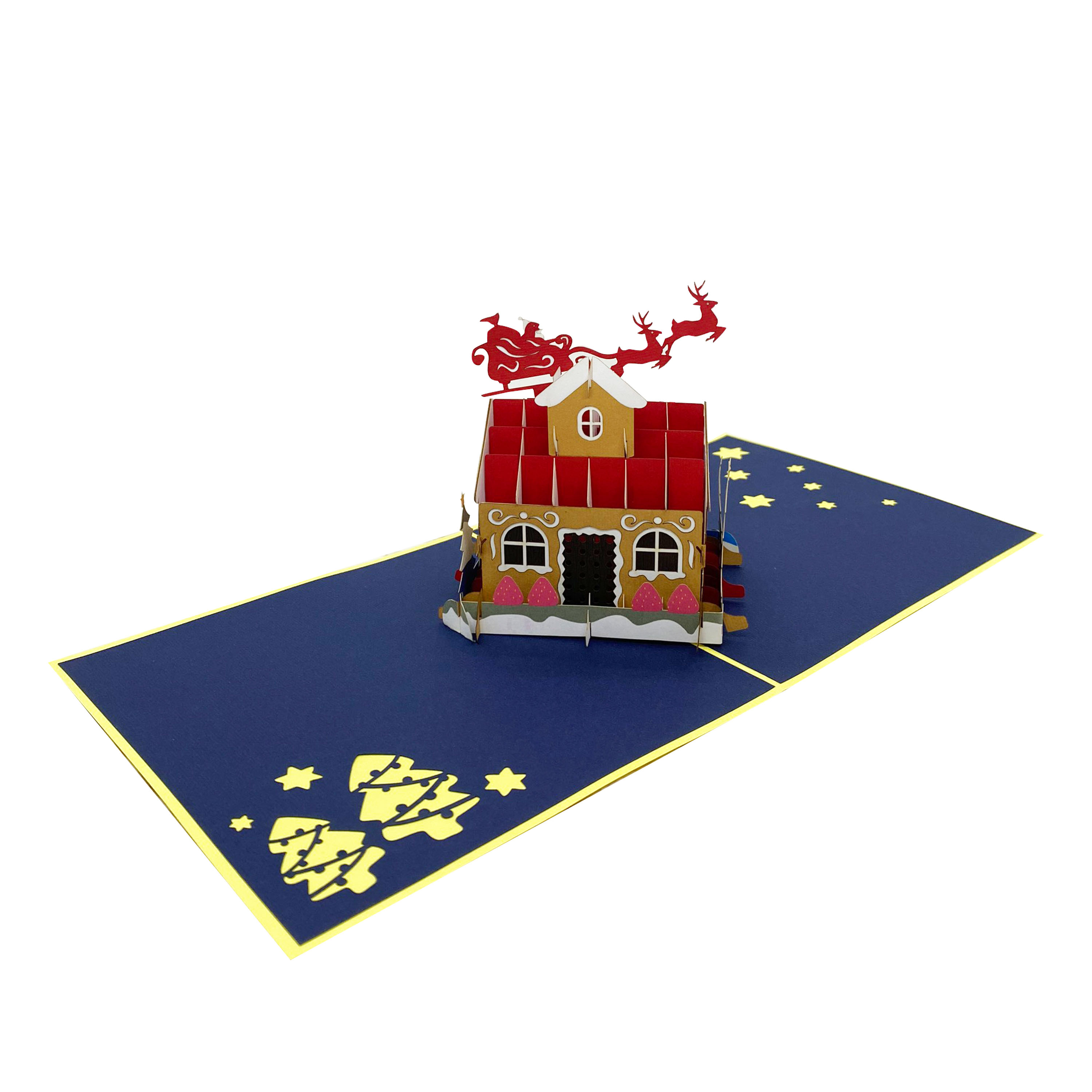 Ginger House Noel Pop Up Card