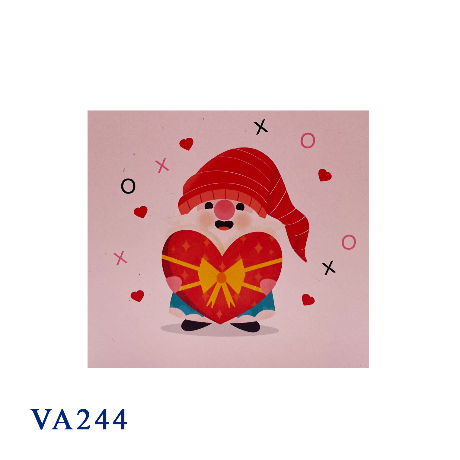 Gnome Heart Pop Up Card