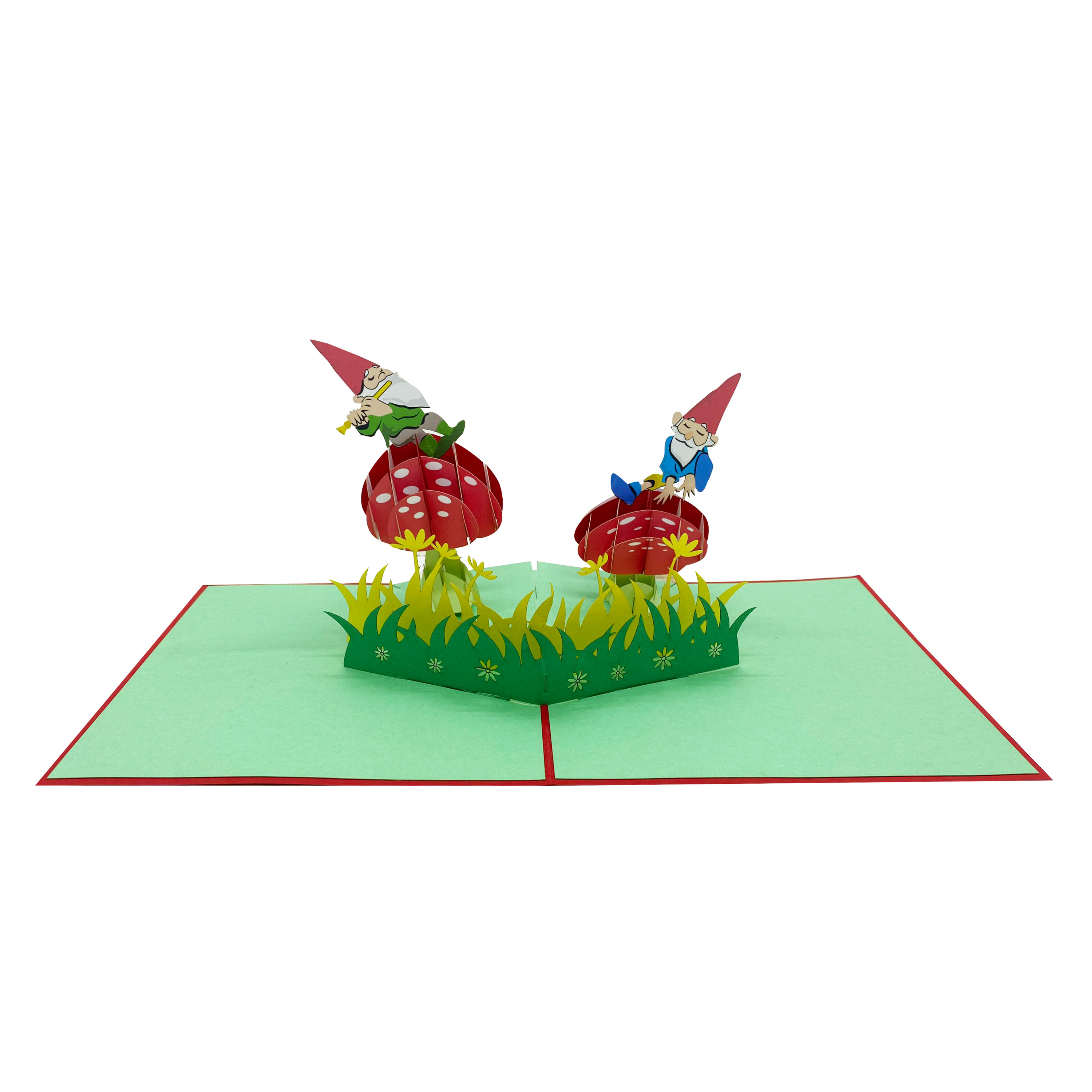 Gnome Pop Up Card