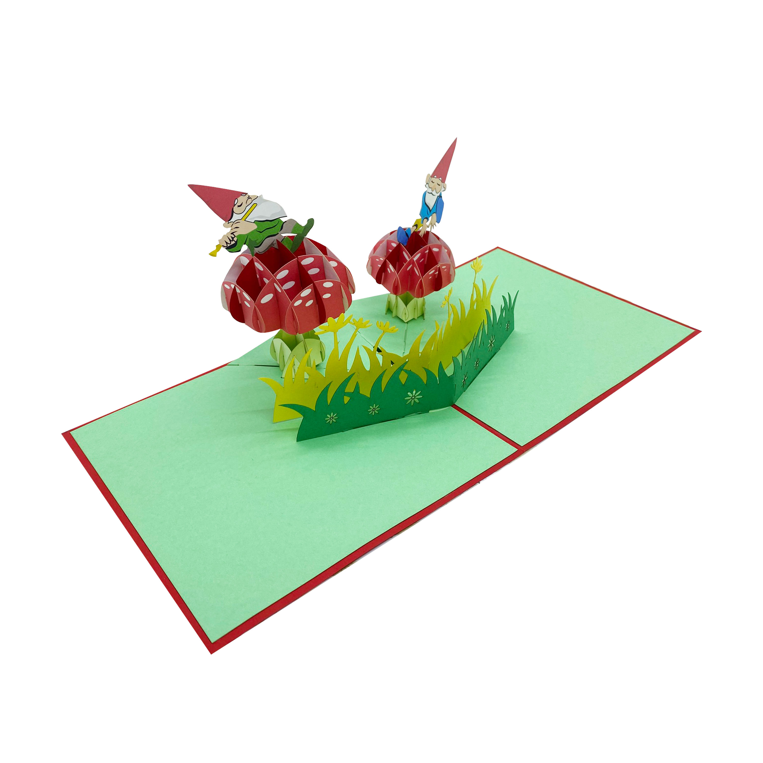 Gnome Pop Up Card