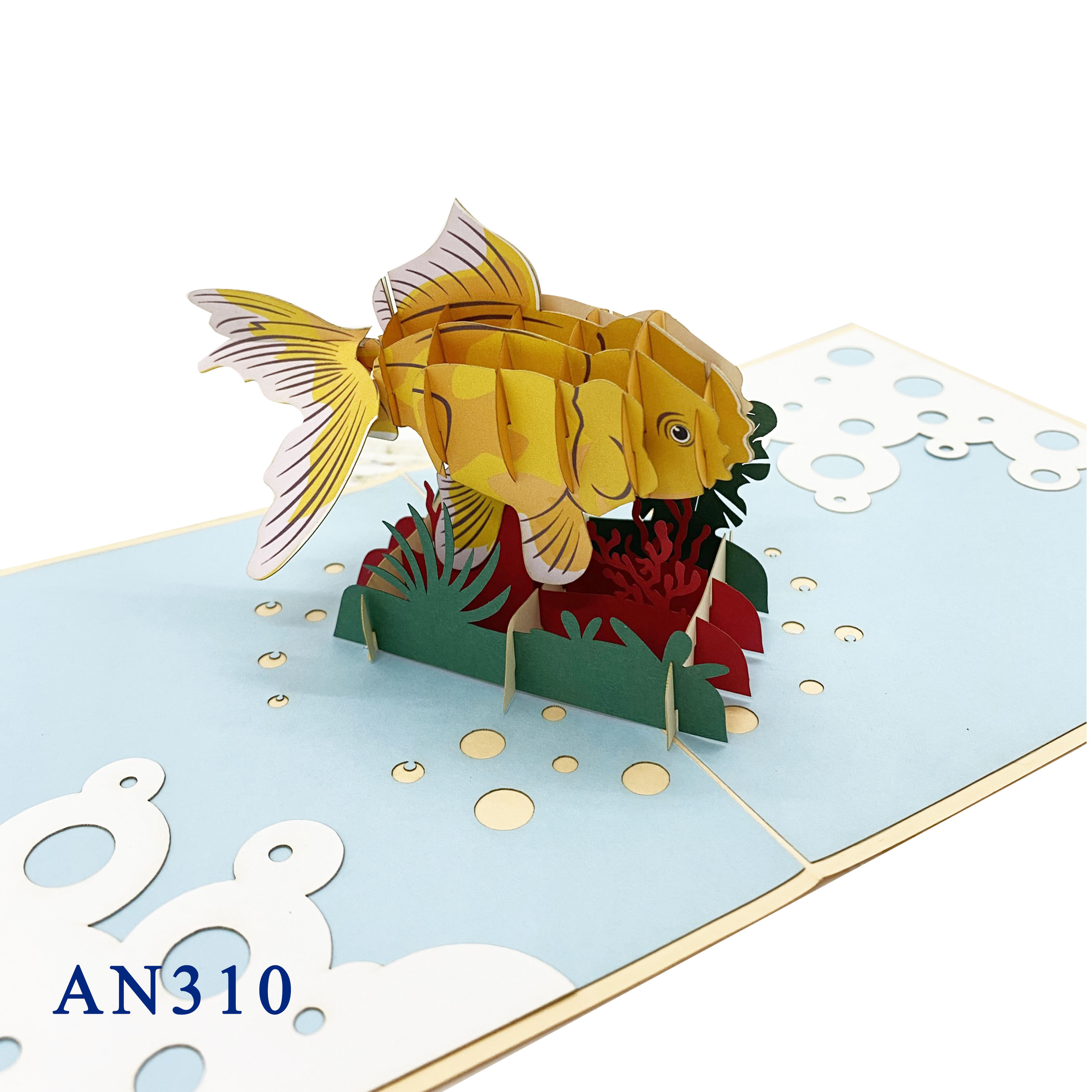 Goldfish Pop Up Card