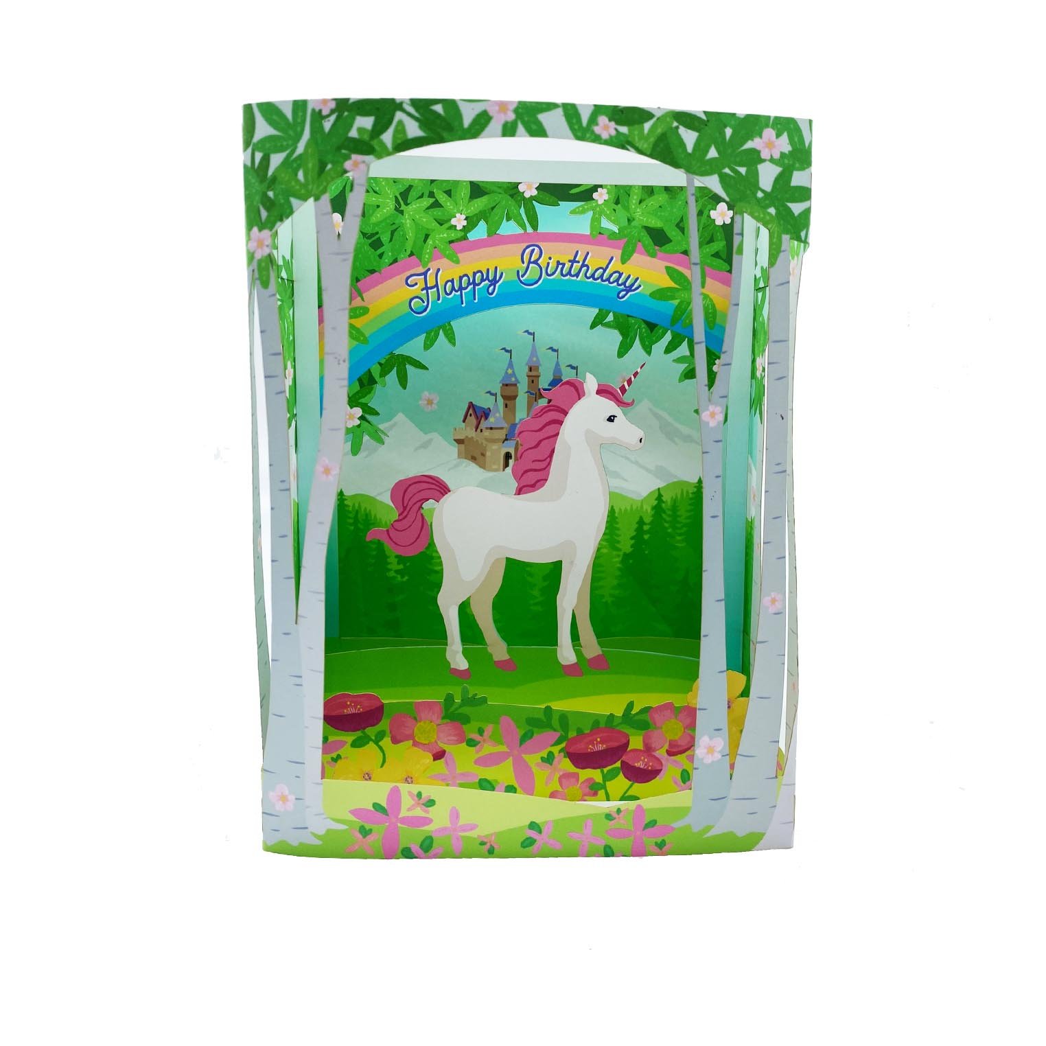 Green Birthday Pop Up Box
