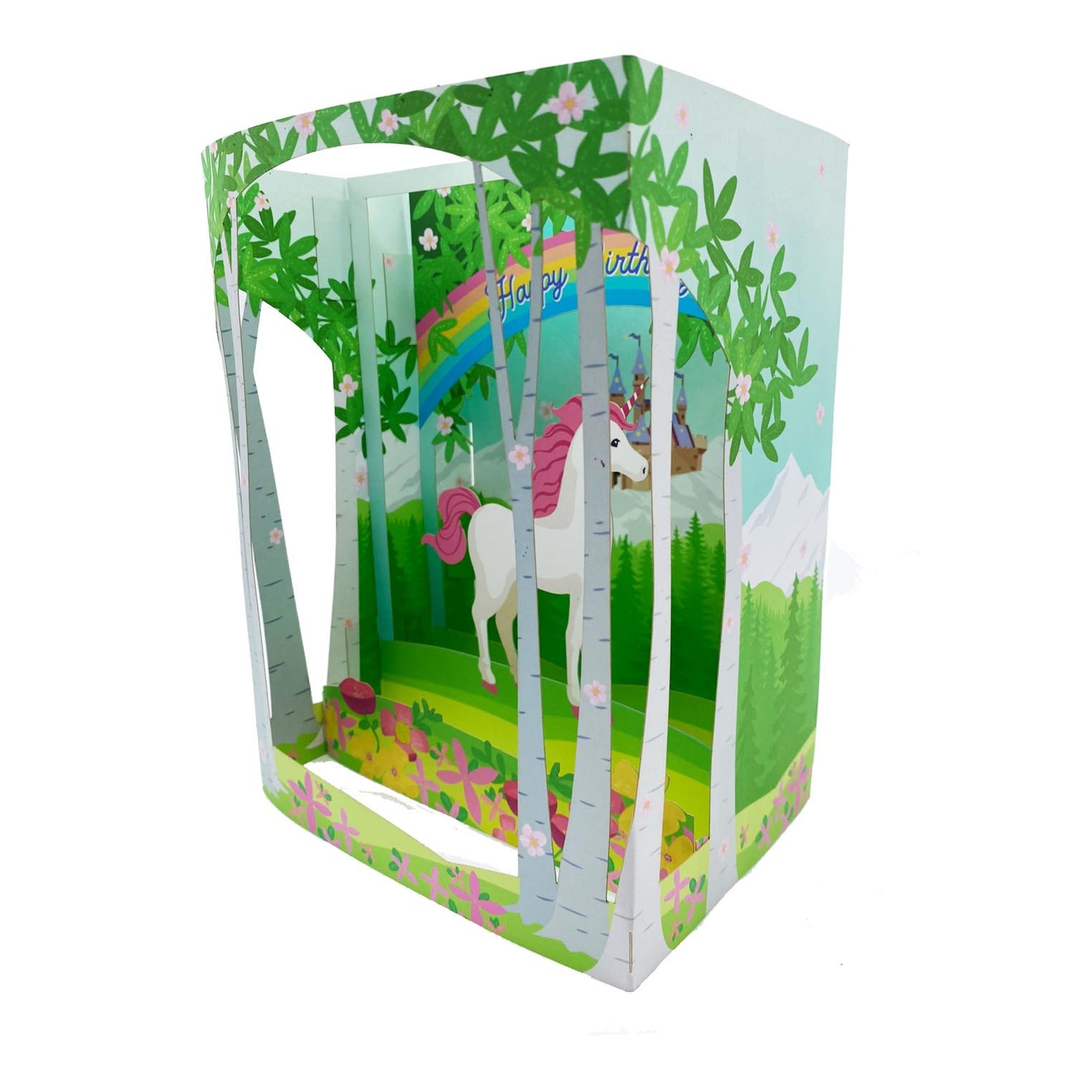 Green Birthday Pop Up Box