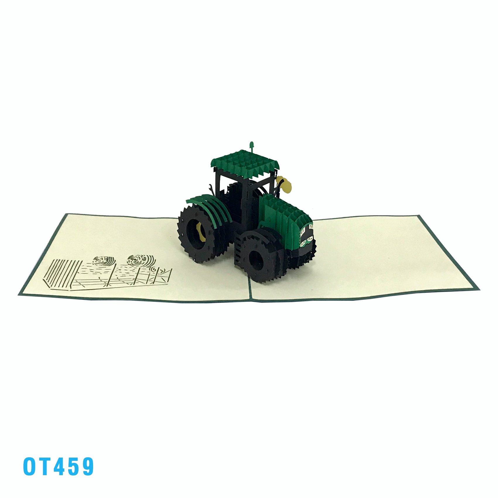 Tractor Pop Up Card