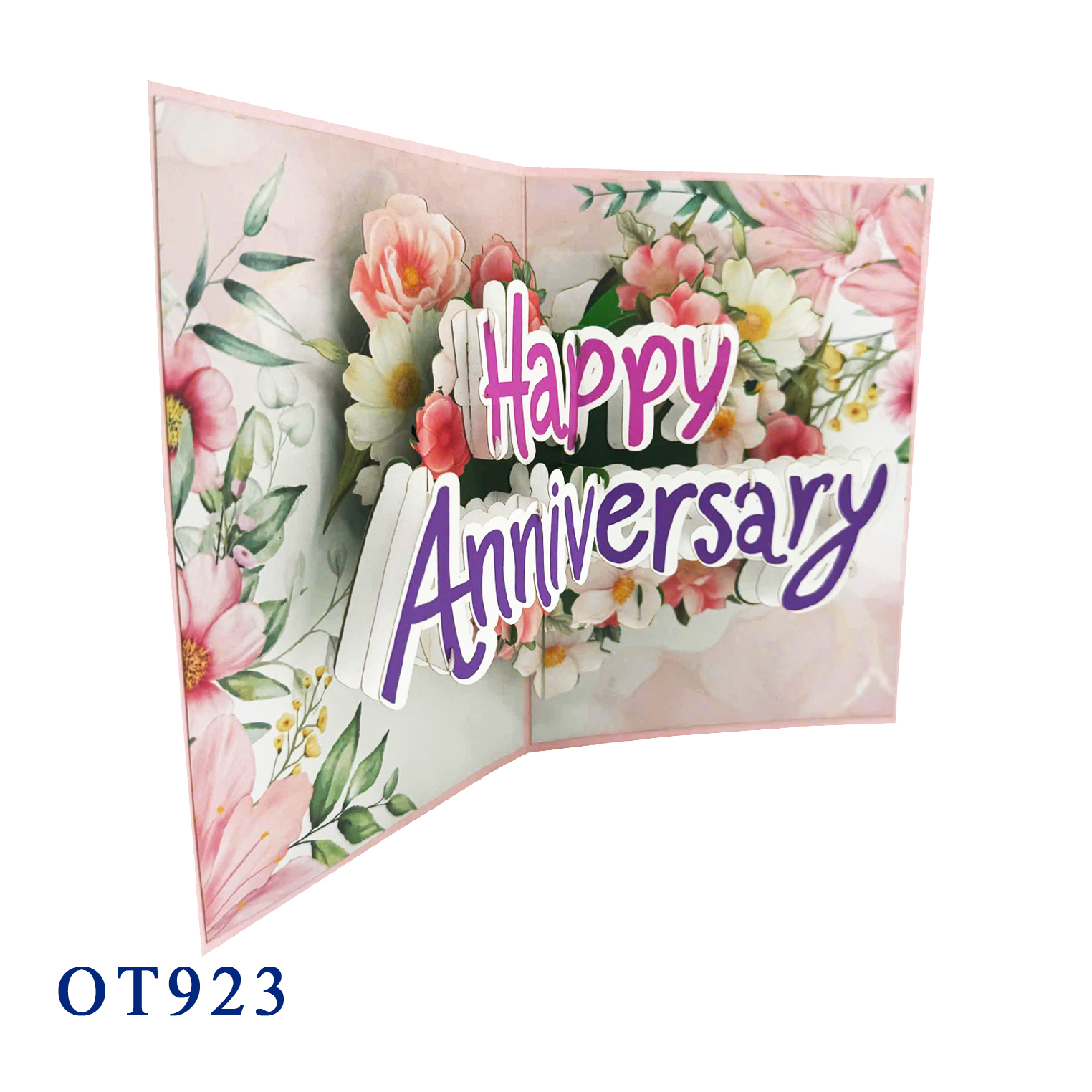 Happy Anniversary Pop Up Card