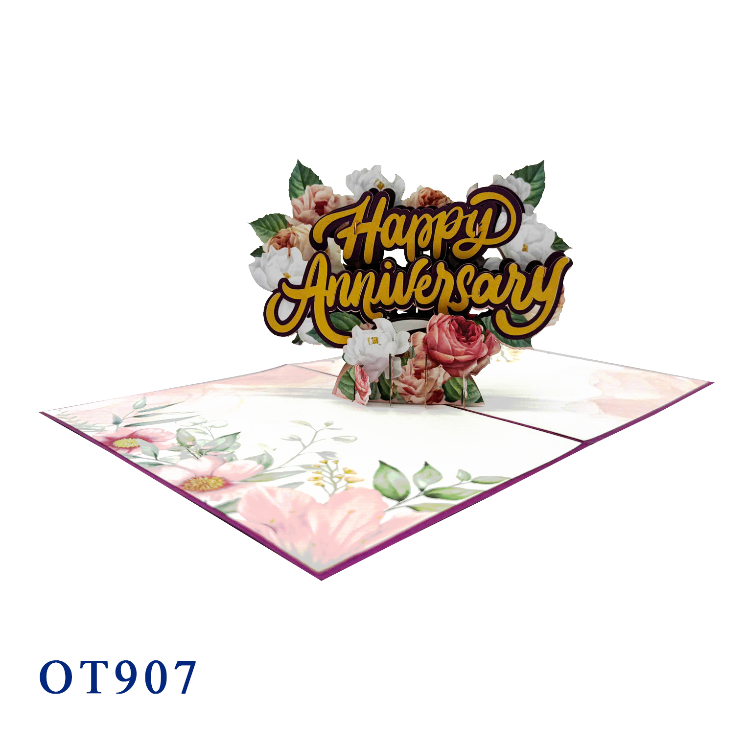 Happy Anniversary Pop Up Card