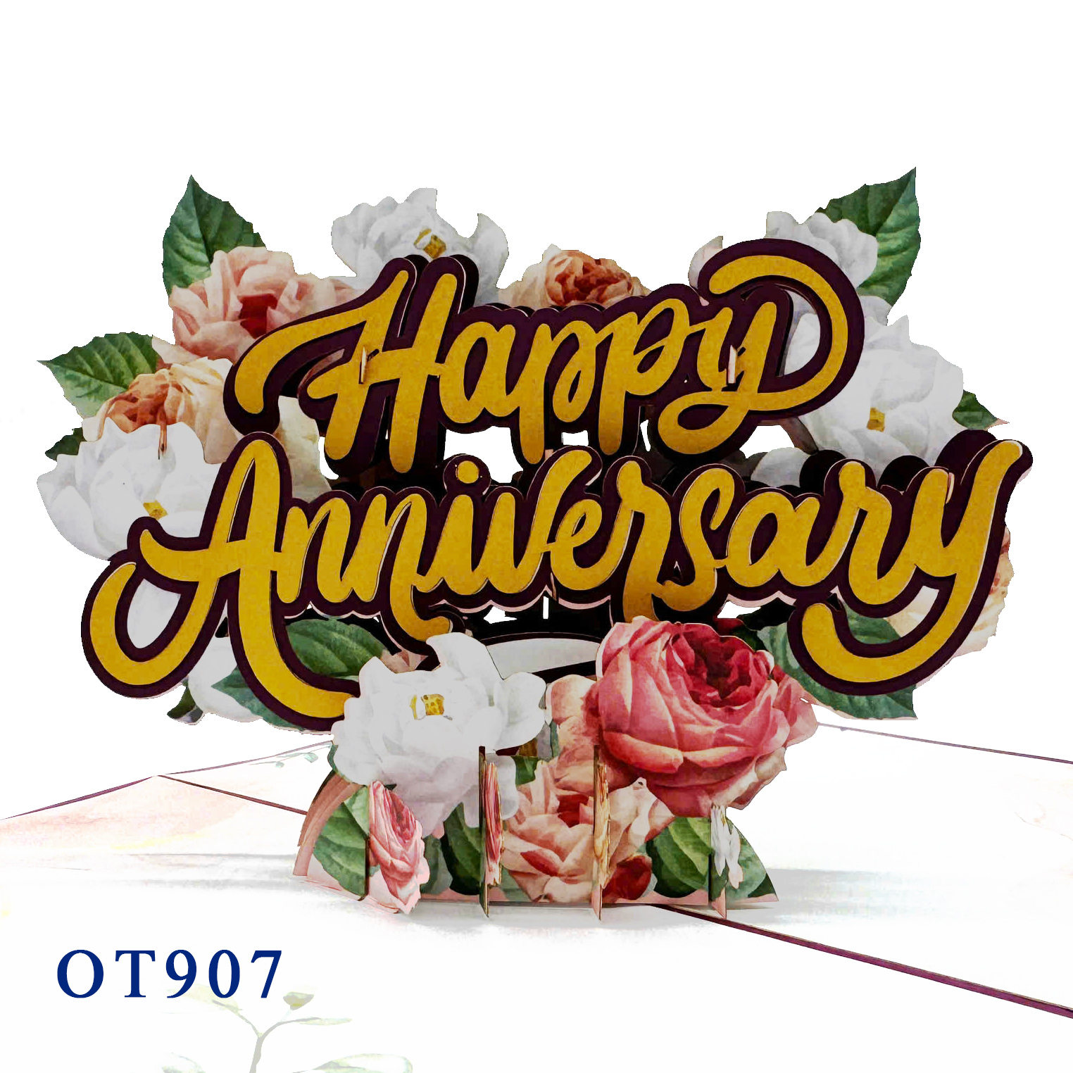 Happy Anniversary Pop Up Card