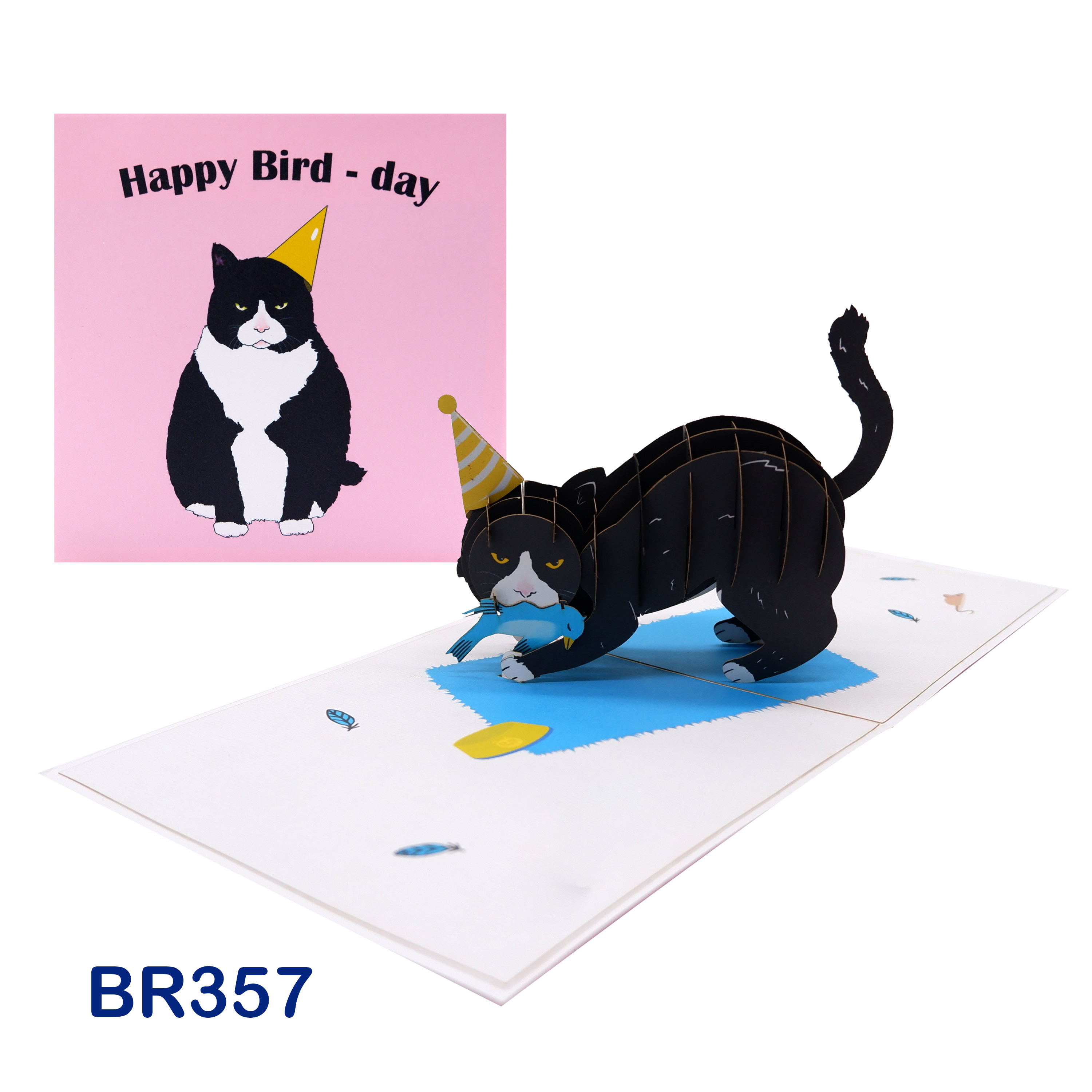 Happy Bird-day Pop Up Card