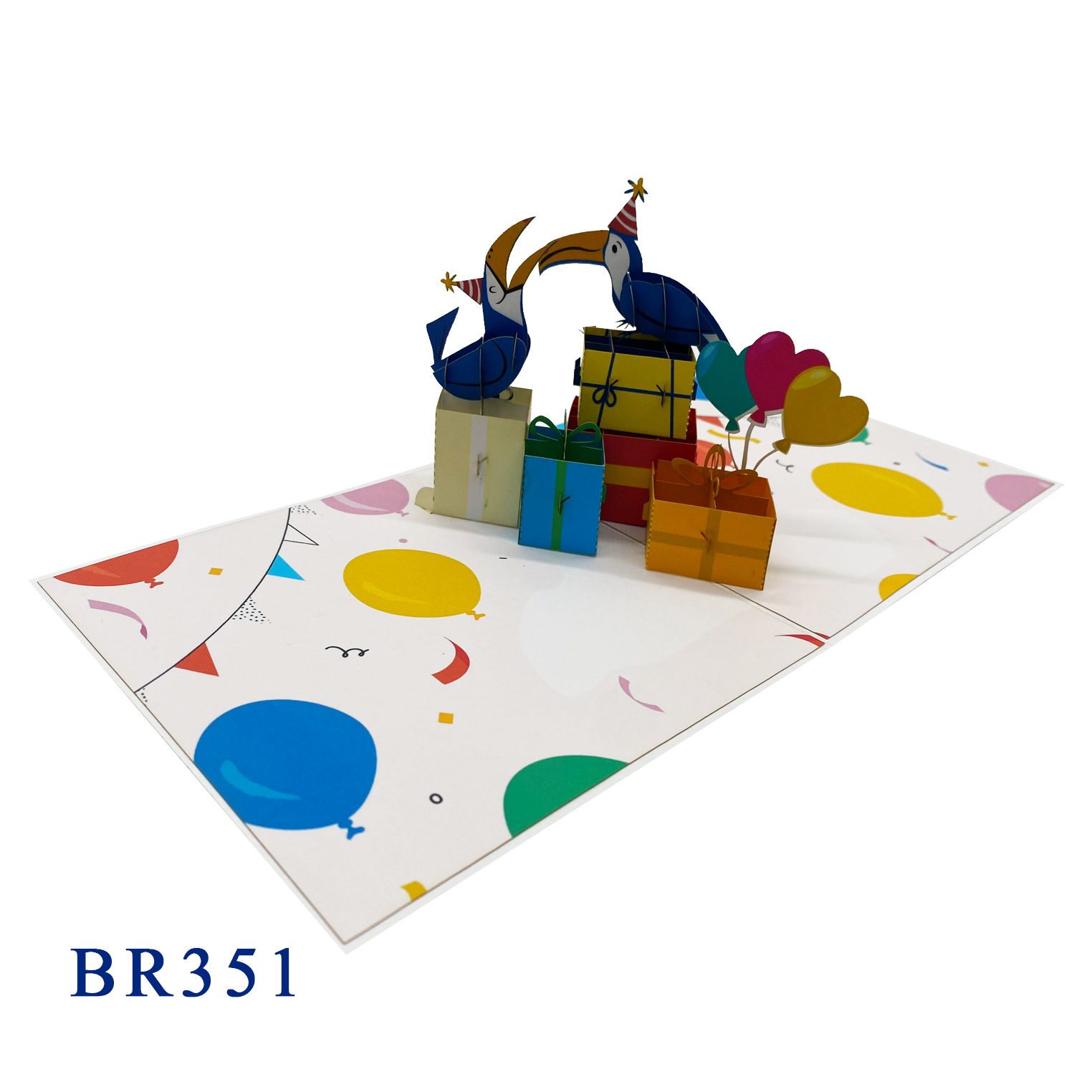 Happy Bird-day Pop Up Card