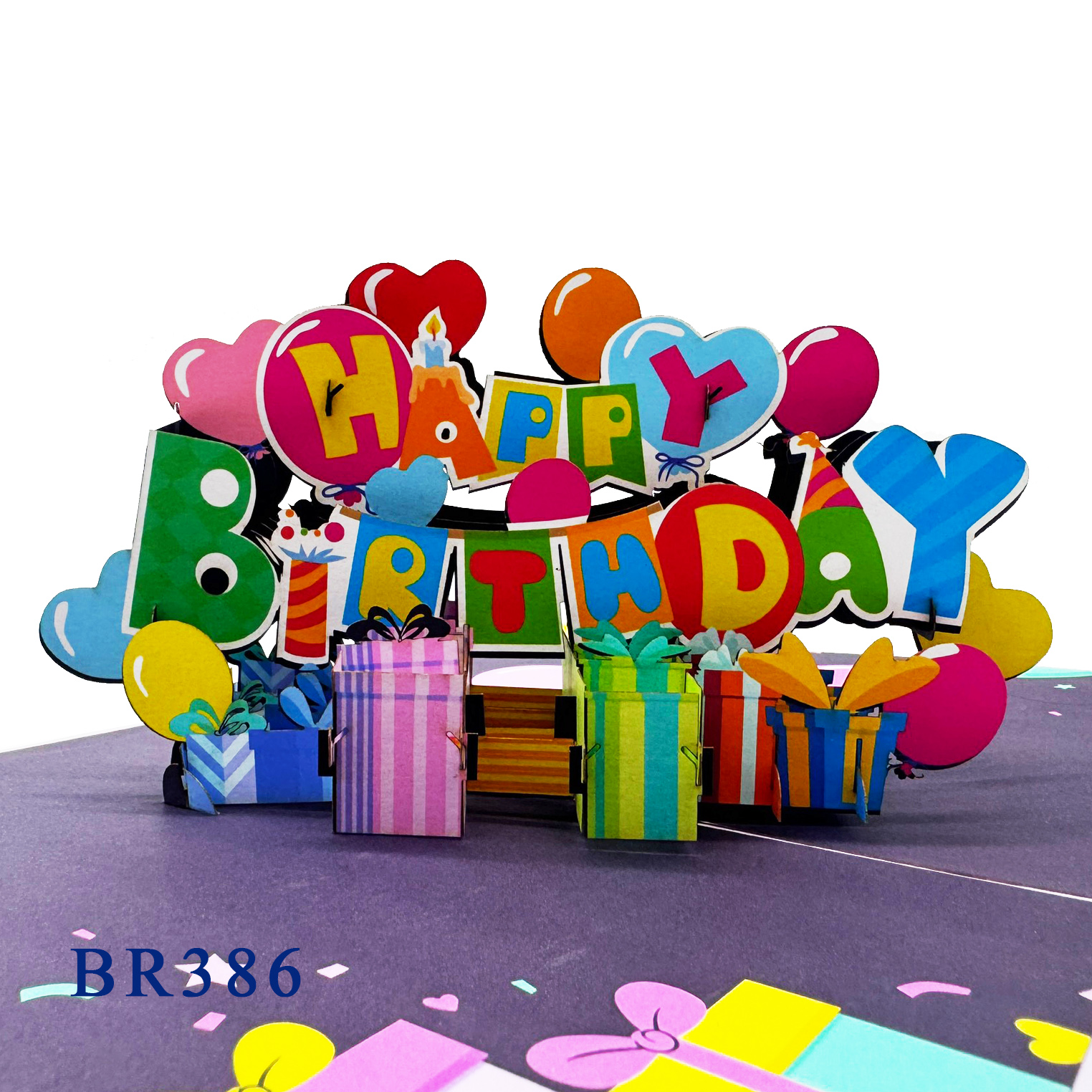 Happy Birthday 3D Pop Up Card