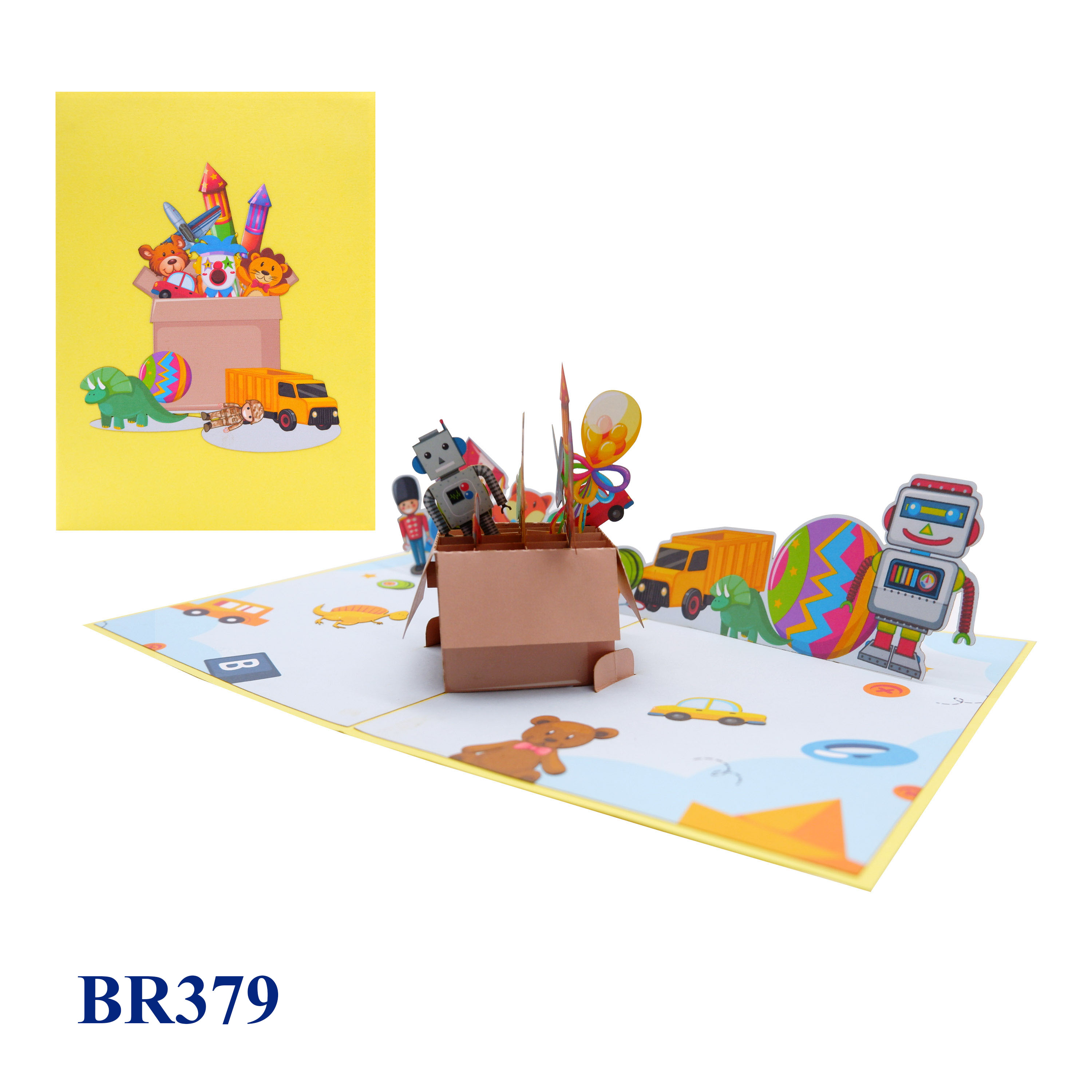 Happy Birthday For Boy Pop Up Card