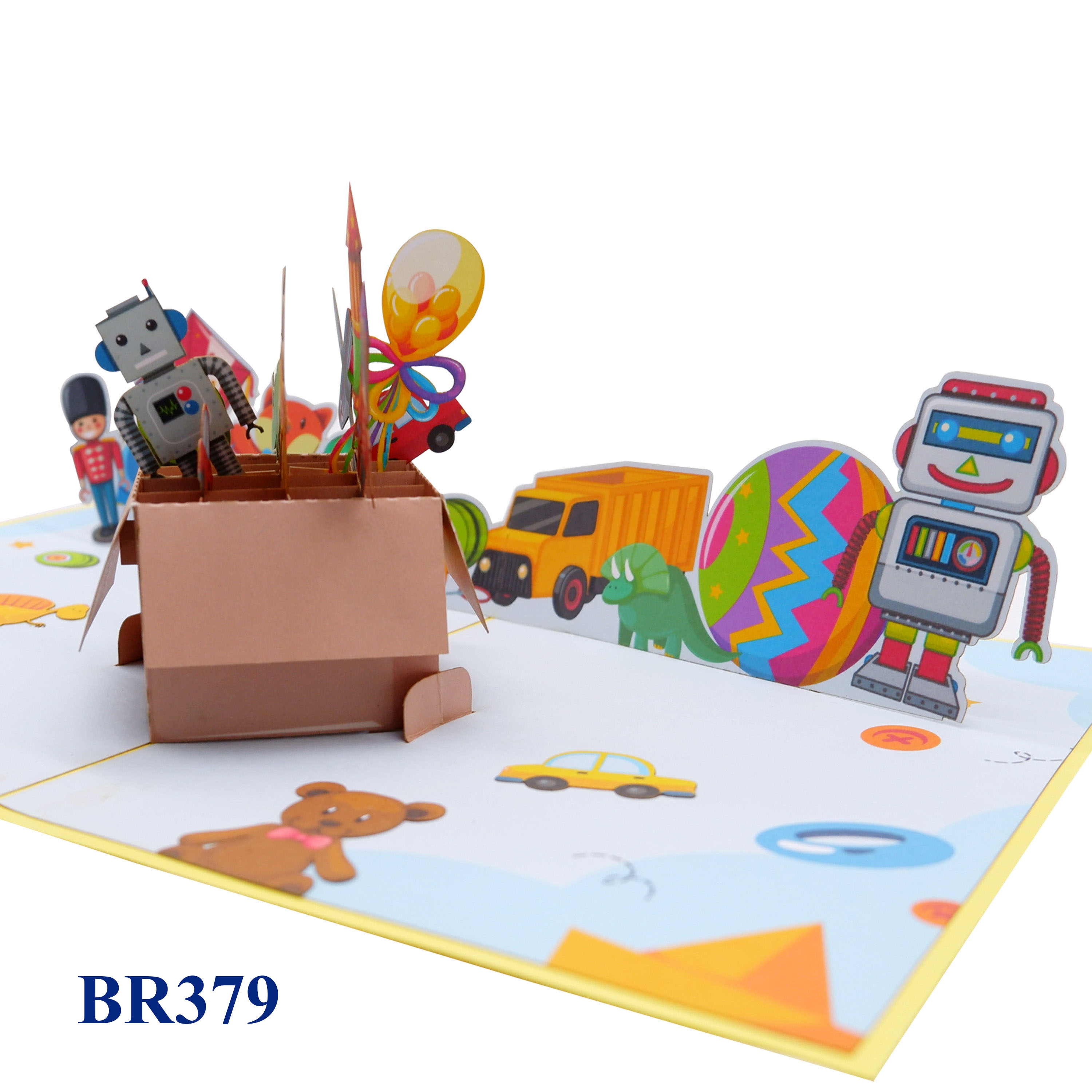 Happy Birthday For Boy Pop Up Card