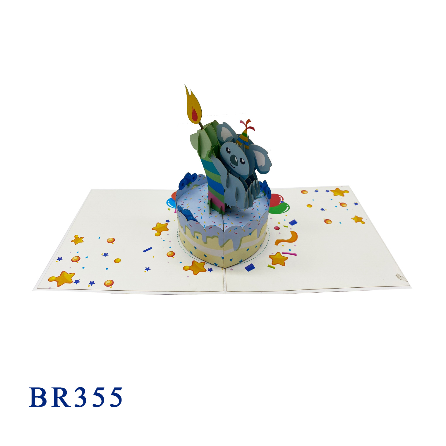 Happy Birthday Koala Pop Up Card