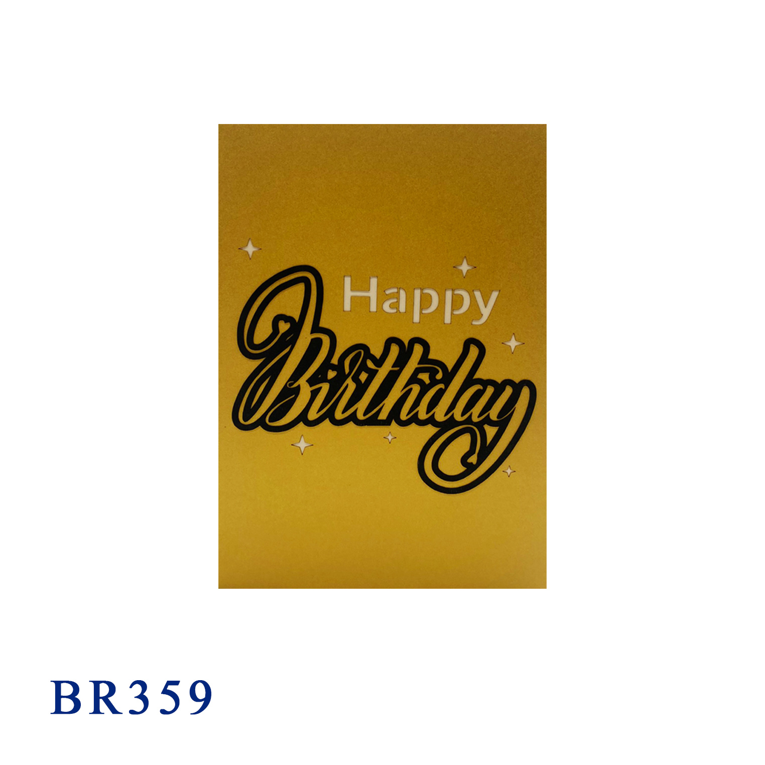Happy Birthday For Men Pop Up Card