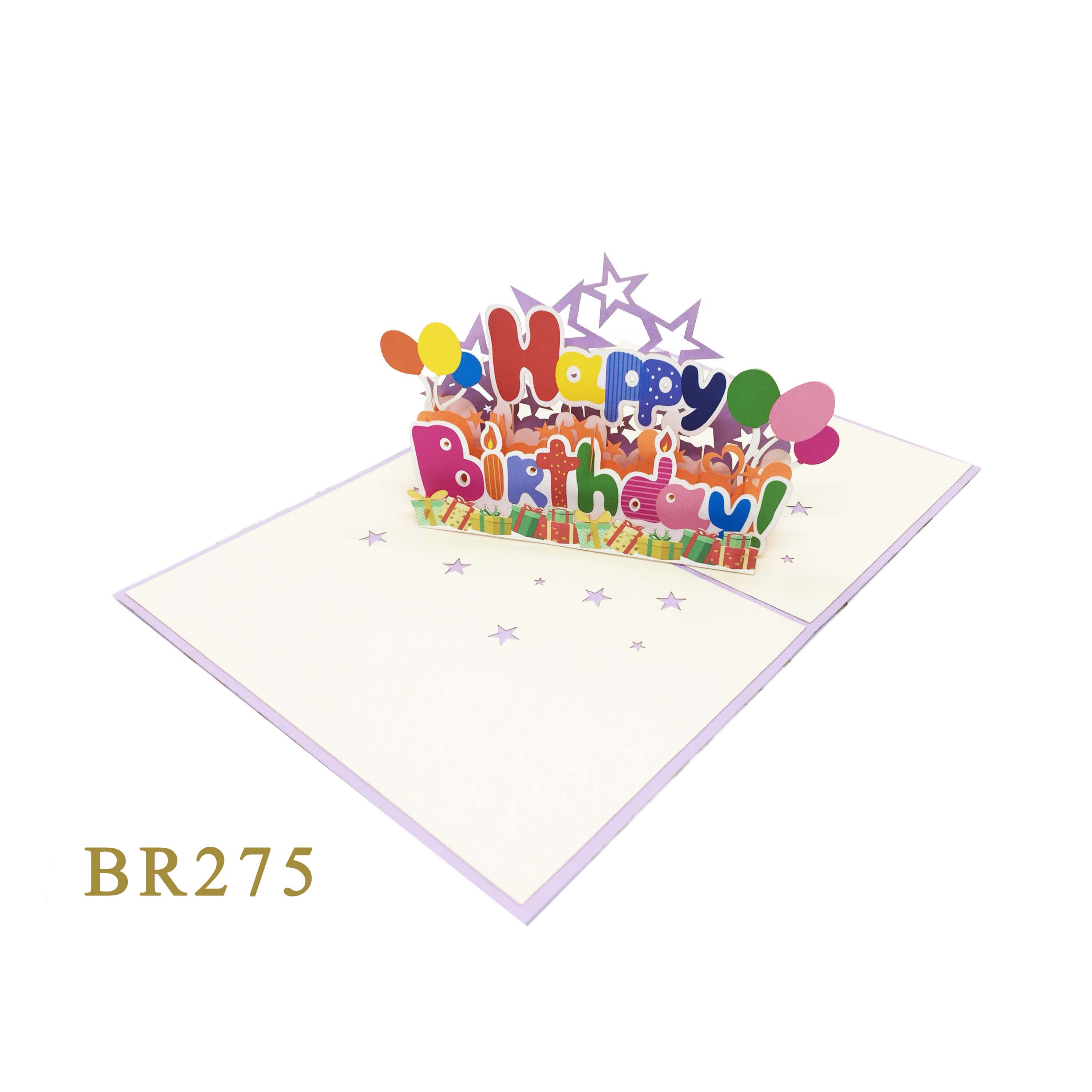 Happy Birthday Pop Up Card