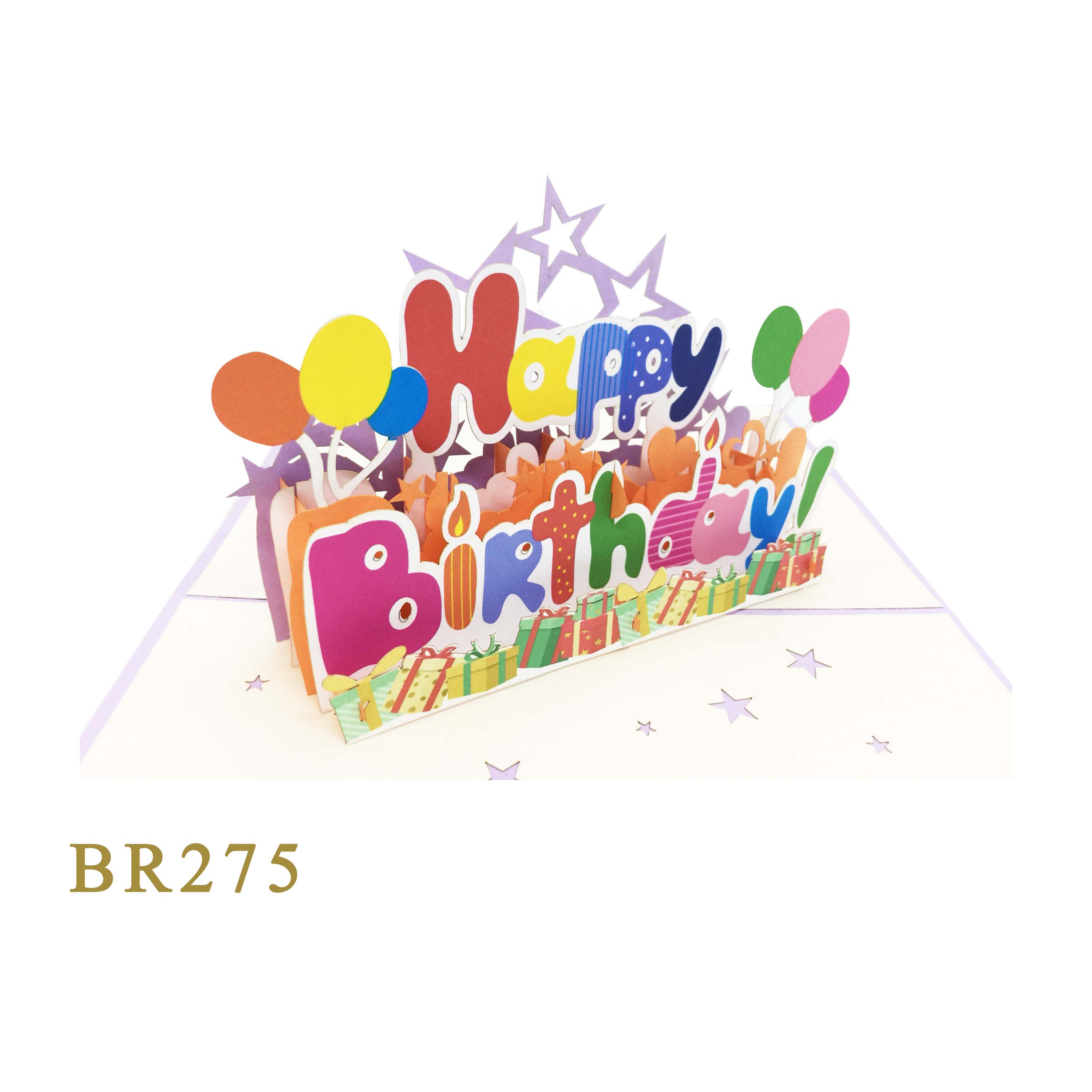 Happy Birthday Pop Up Card