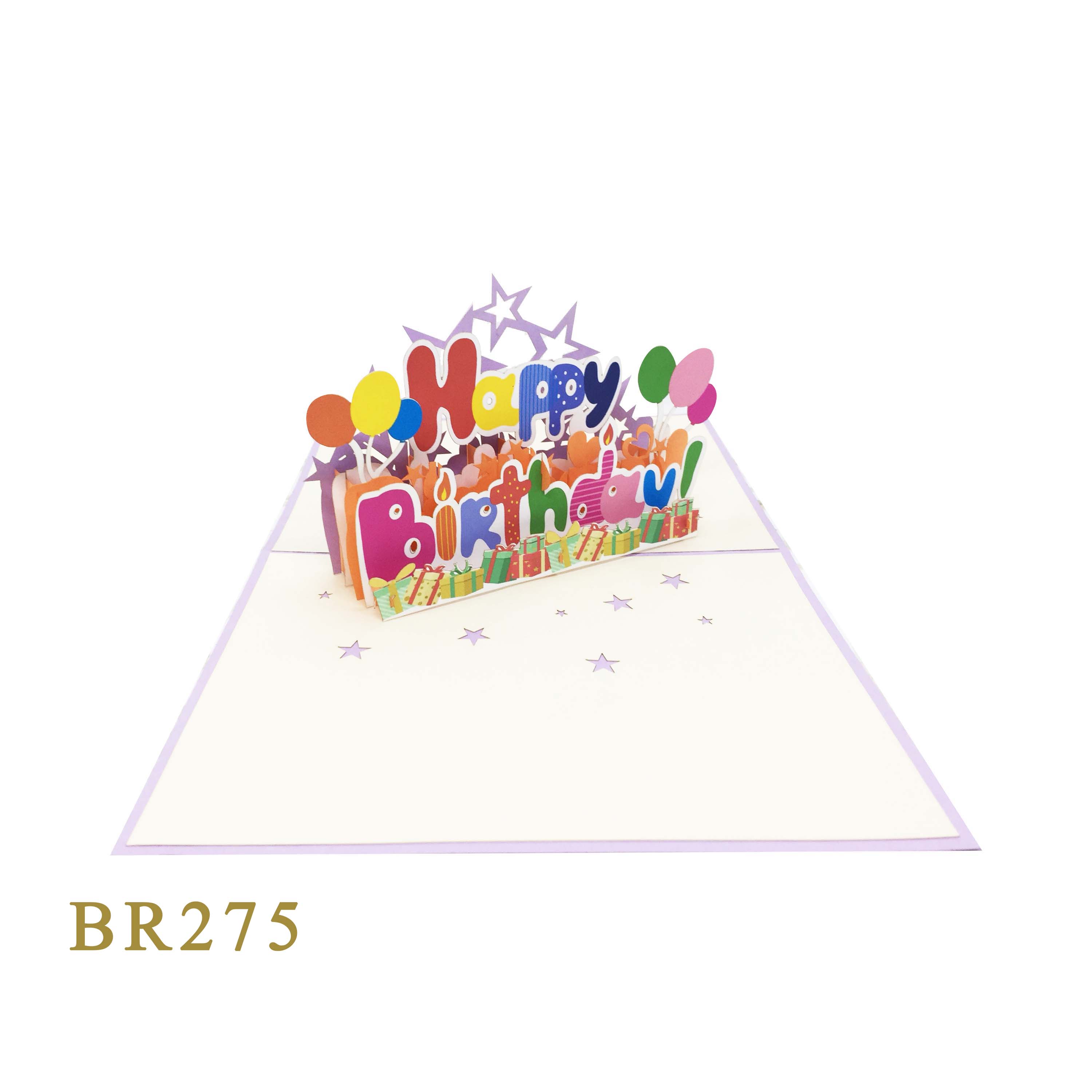 Happy Birthday Pop Up Card