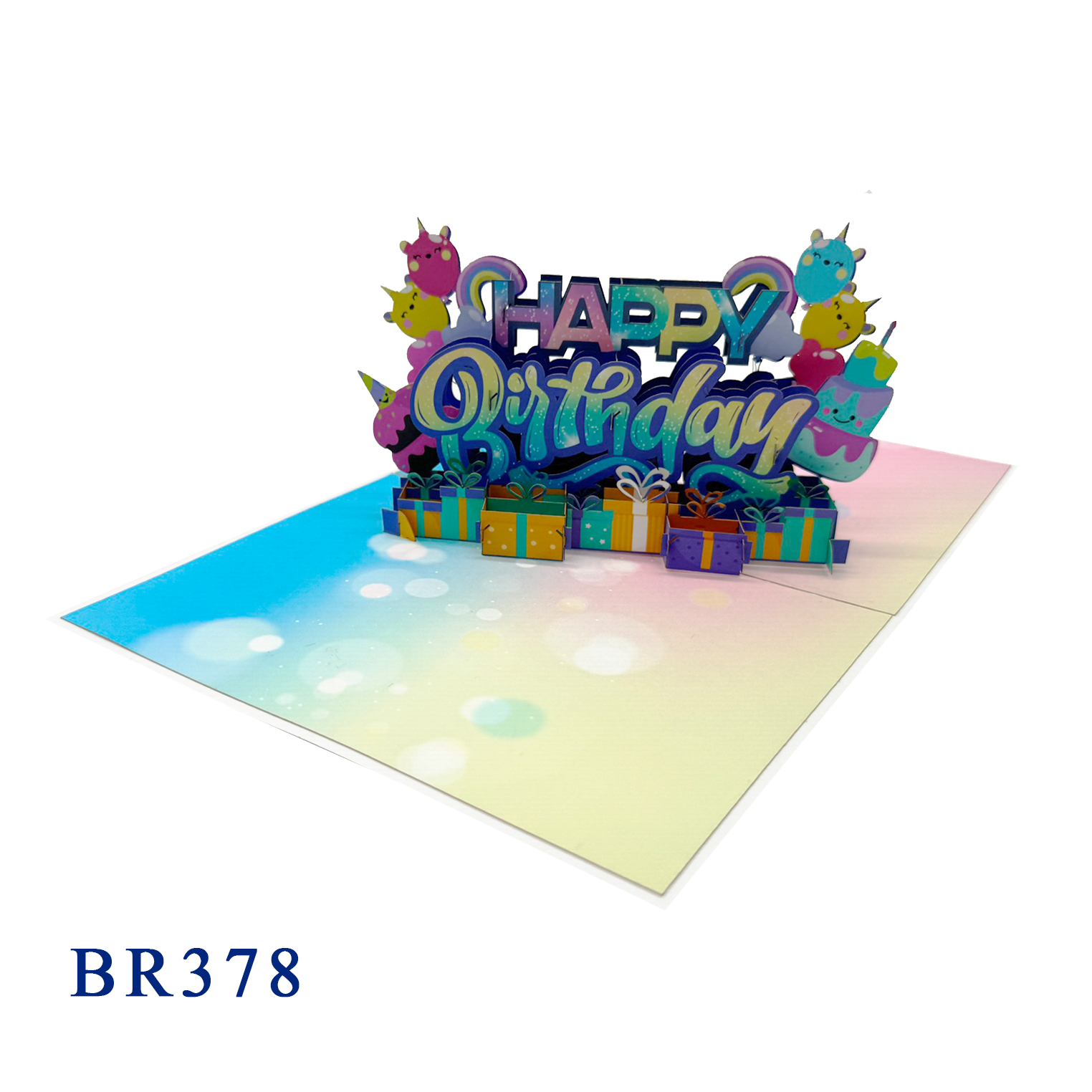 Happy Birthday Pop Up Greeting Card