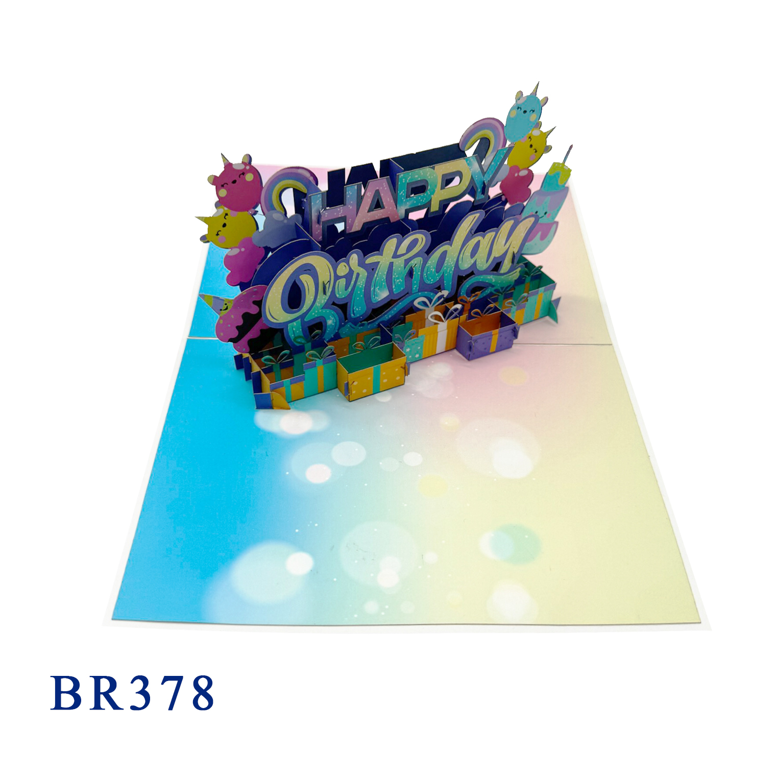 Happy Birthday Pop Up Greeting Card